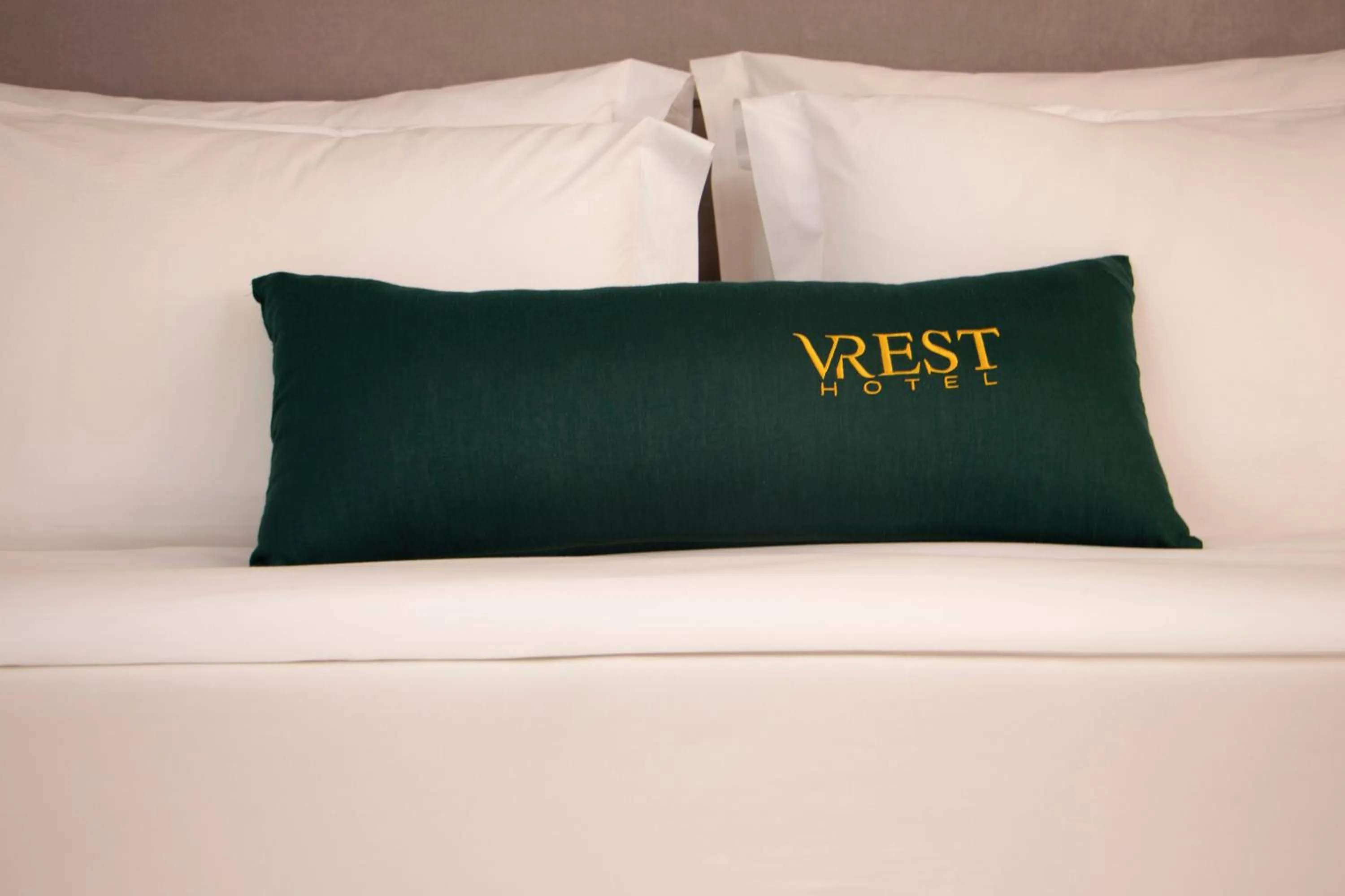 Bed in Vrest Hotel