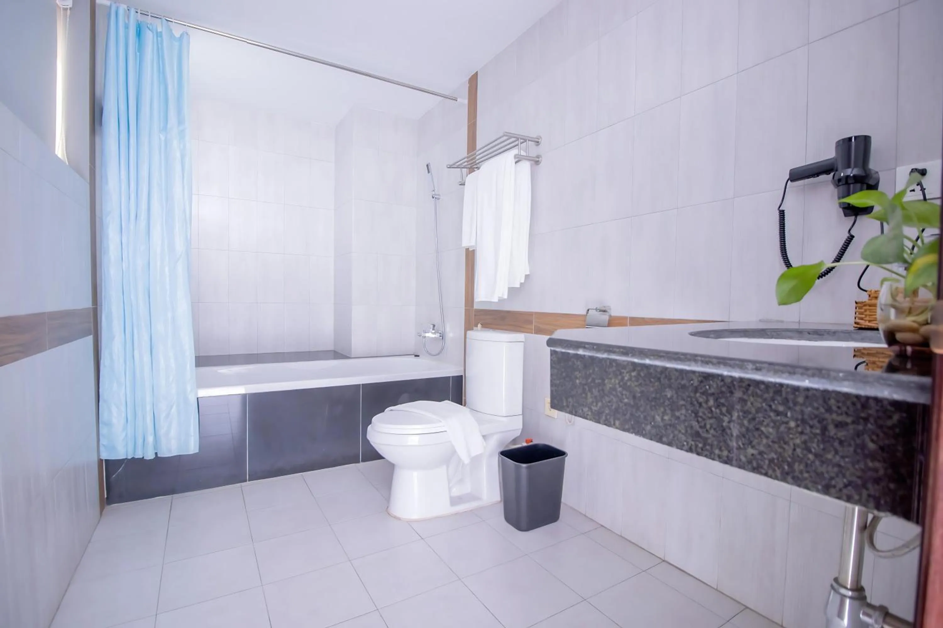 Bathroom in Vrest Hotel