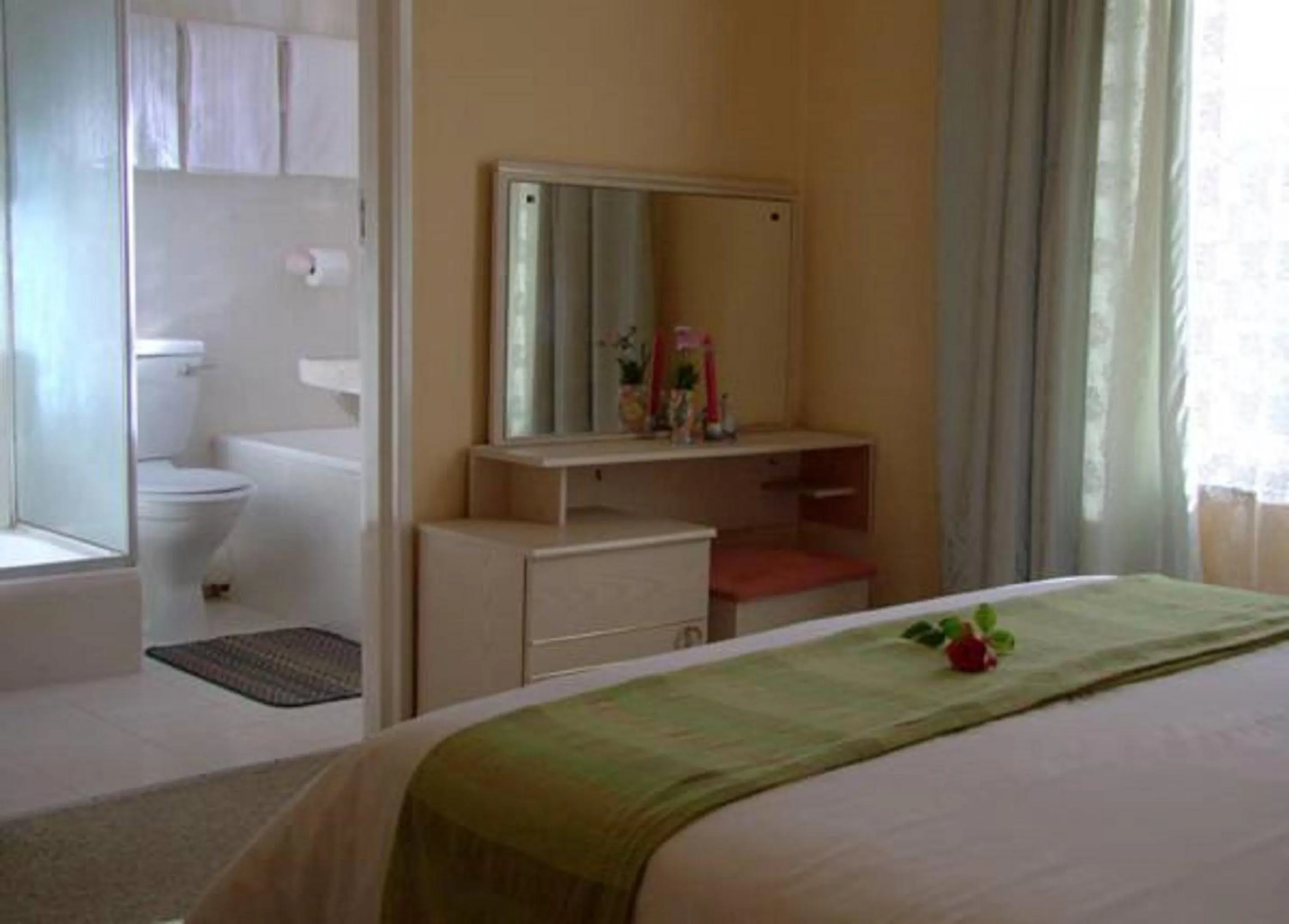 Bedroom, Bed in Dolphins View Self Catering Guesthouse