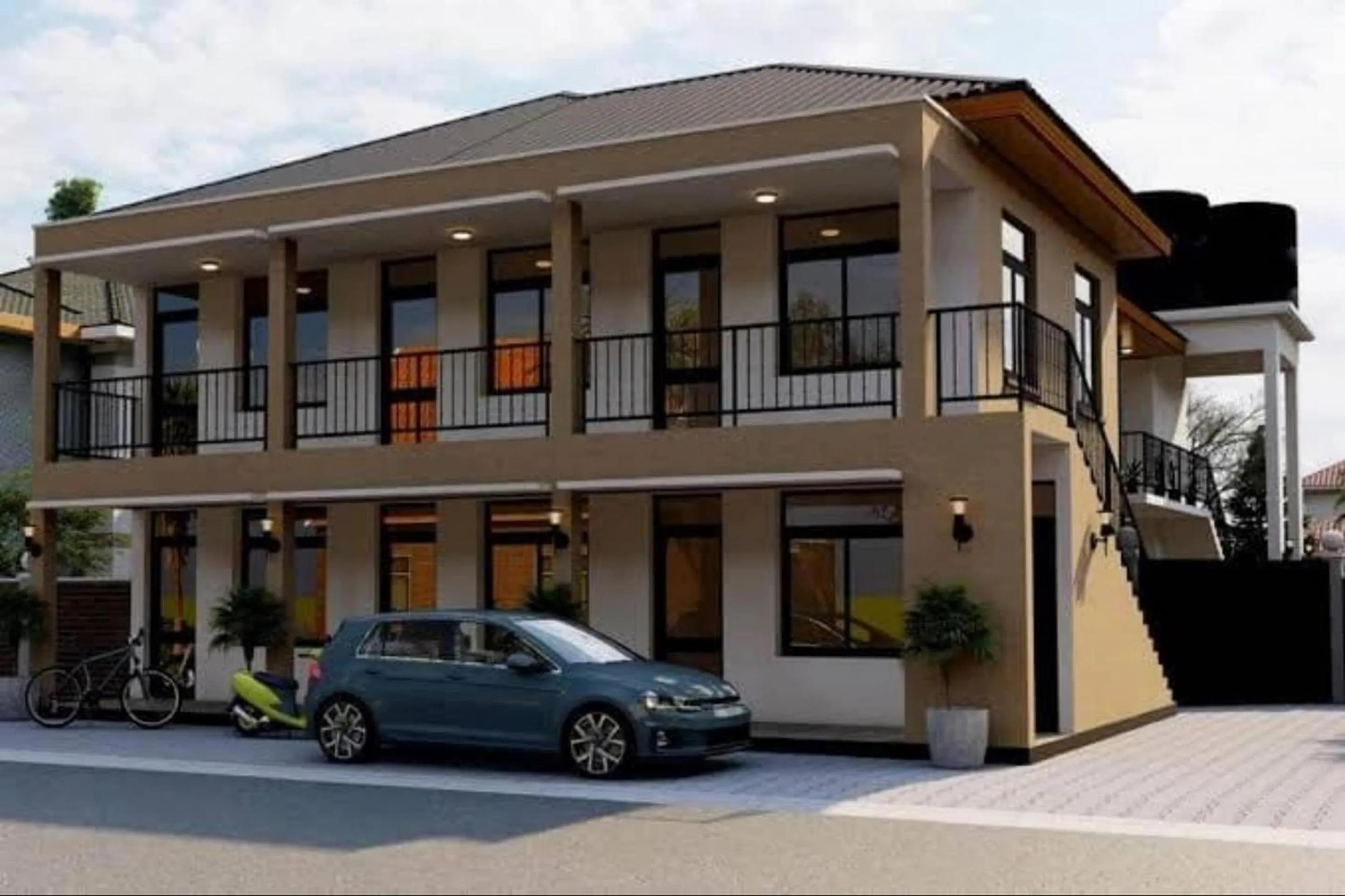 Facade/entrance in Hotel O Ezhar Boka Homestay Near GOR Sulis Bulutangkis