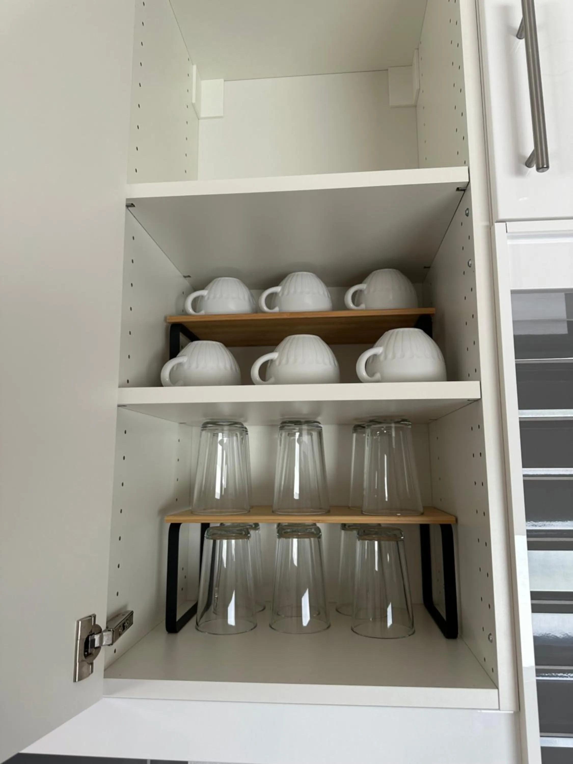 Kitchen or kitchenette in Motel Le Refuge