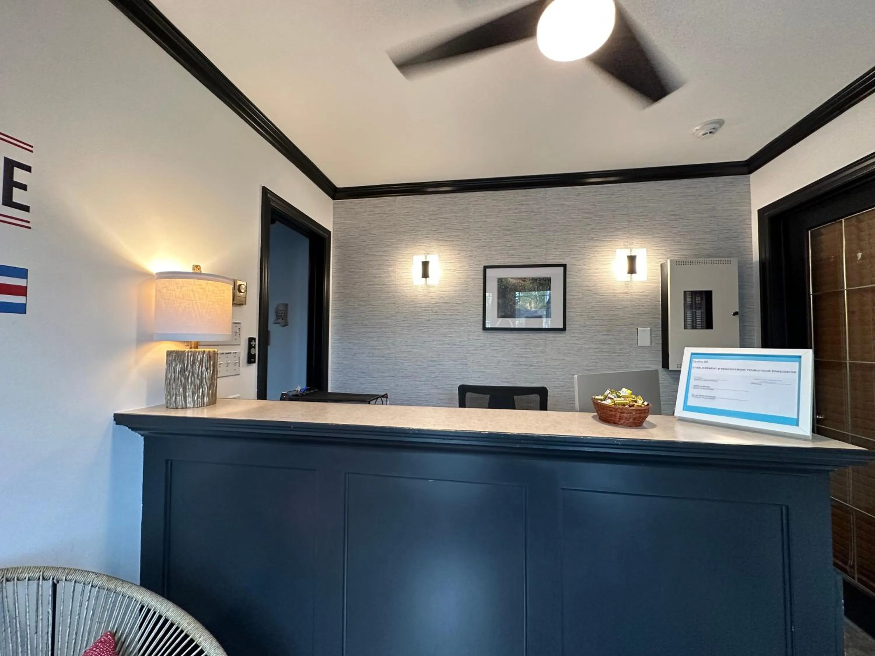 Property building in Motel Le Refuge