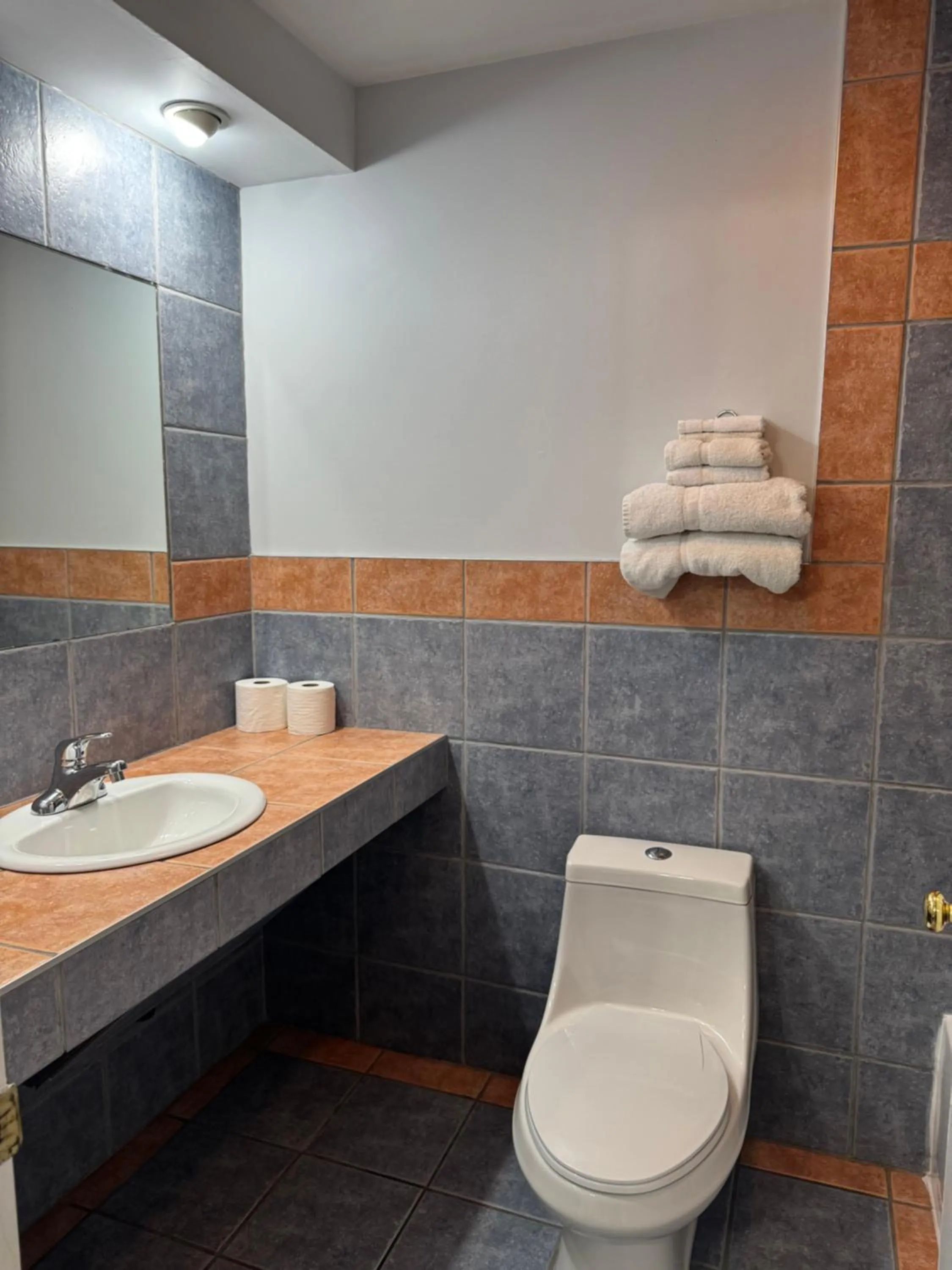 Bathroom in Motel Le Refuge