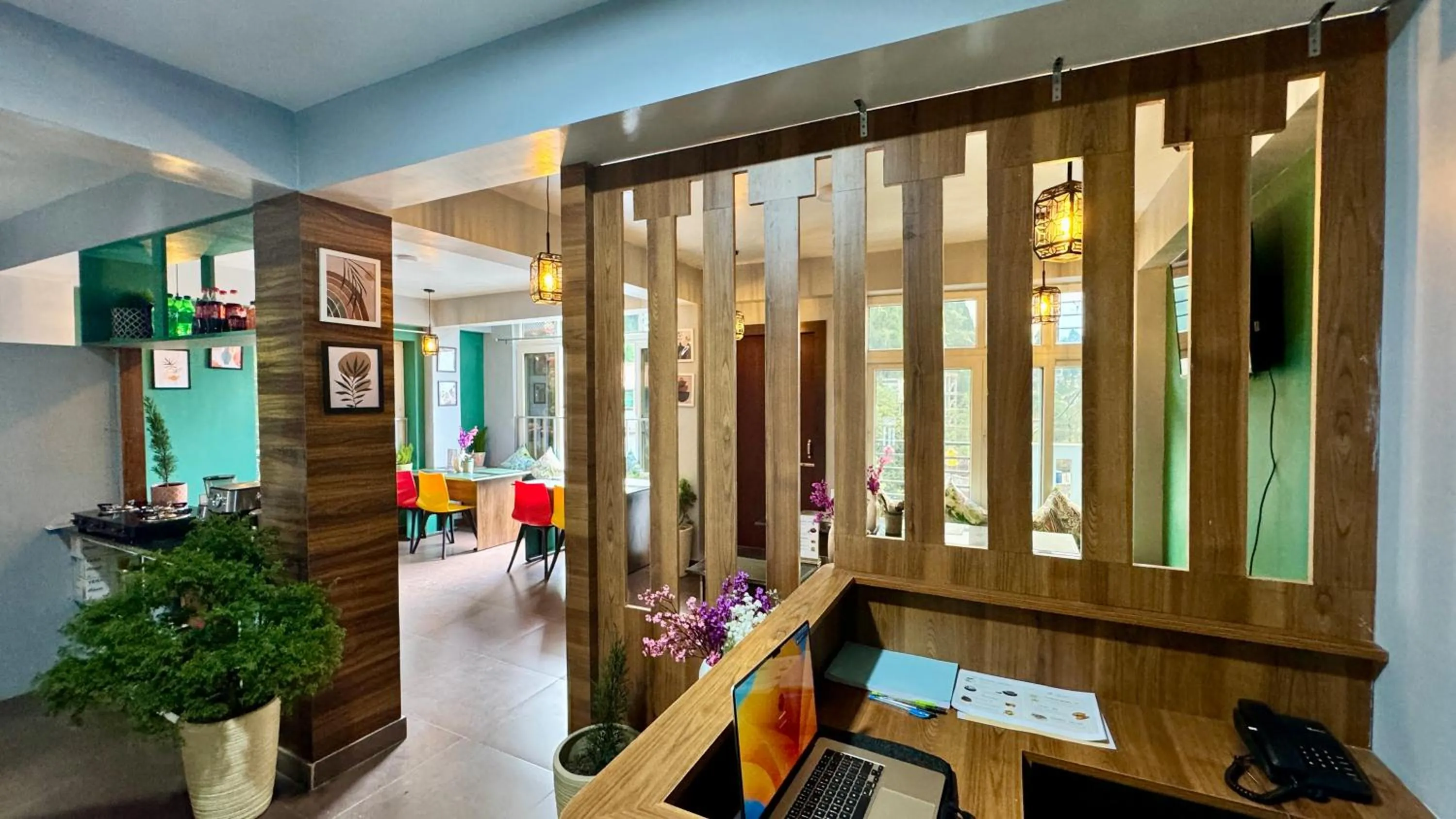 Lobby or reception in Darjeeling Hillside Inn