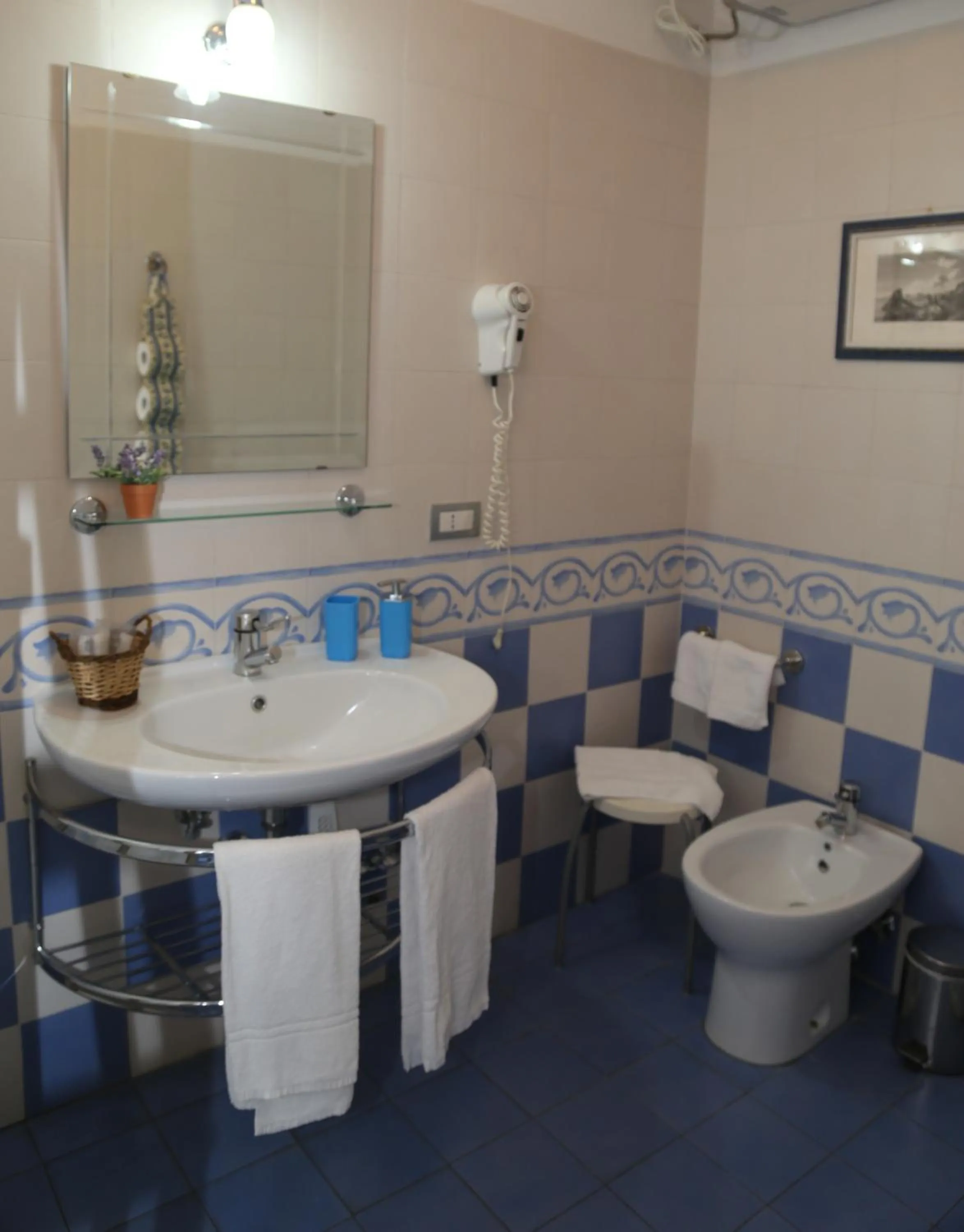 Bathroom in B&B La Vetreria Almarù