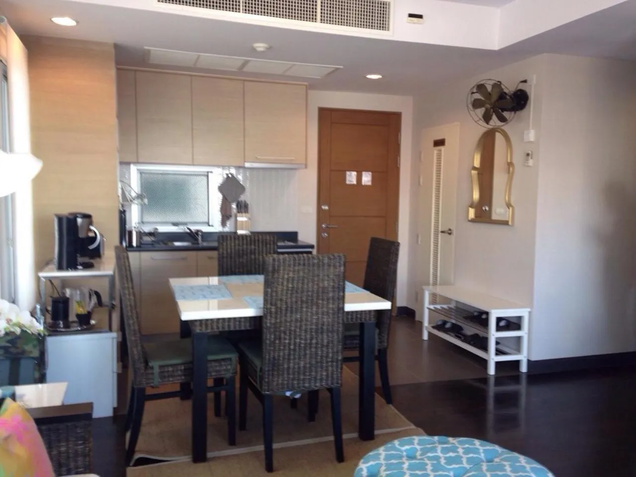 Dining area in Baan Sandao D201