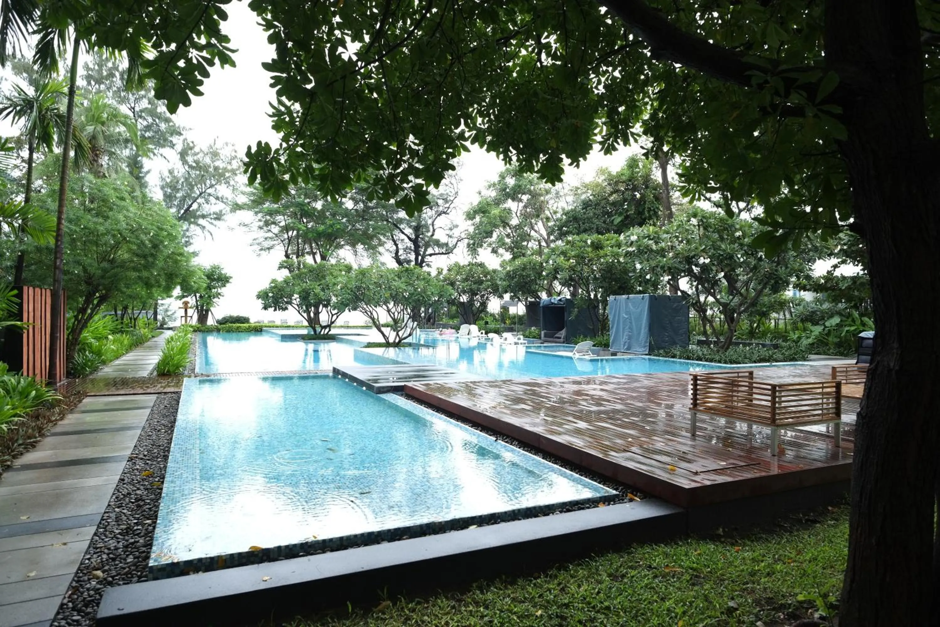 Swimming pool in Baan Sandao D201