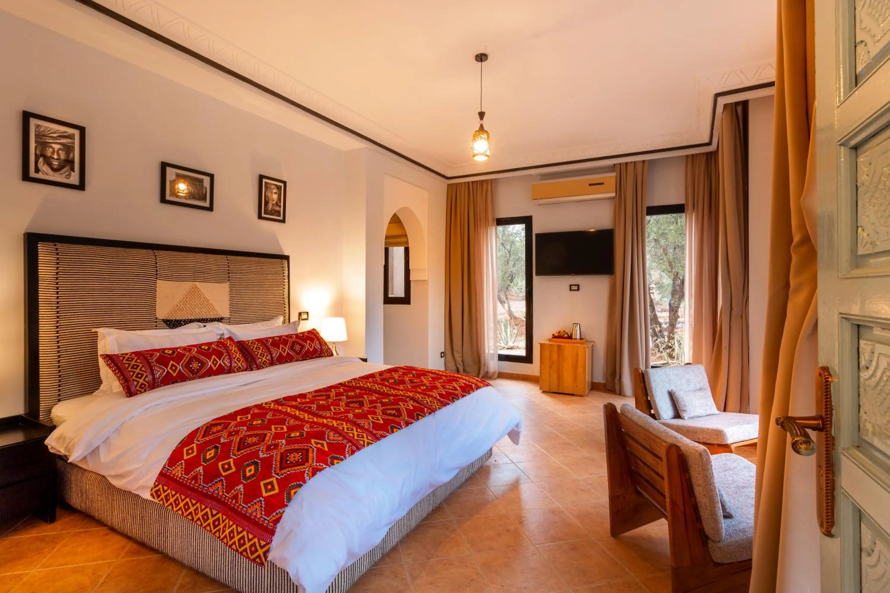 Bed in Atlas Luxury Garden