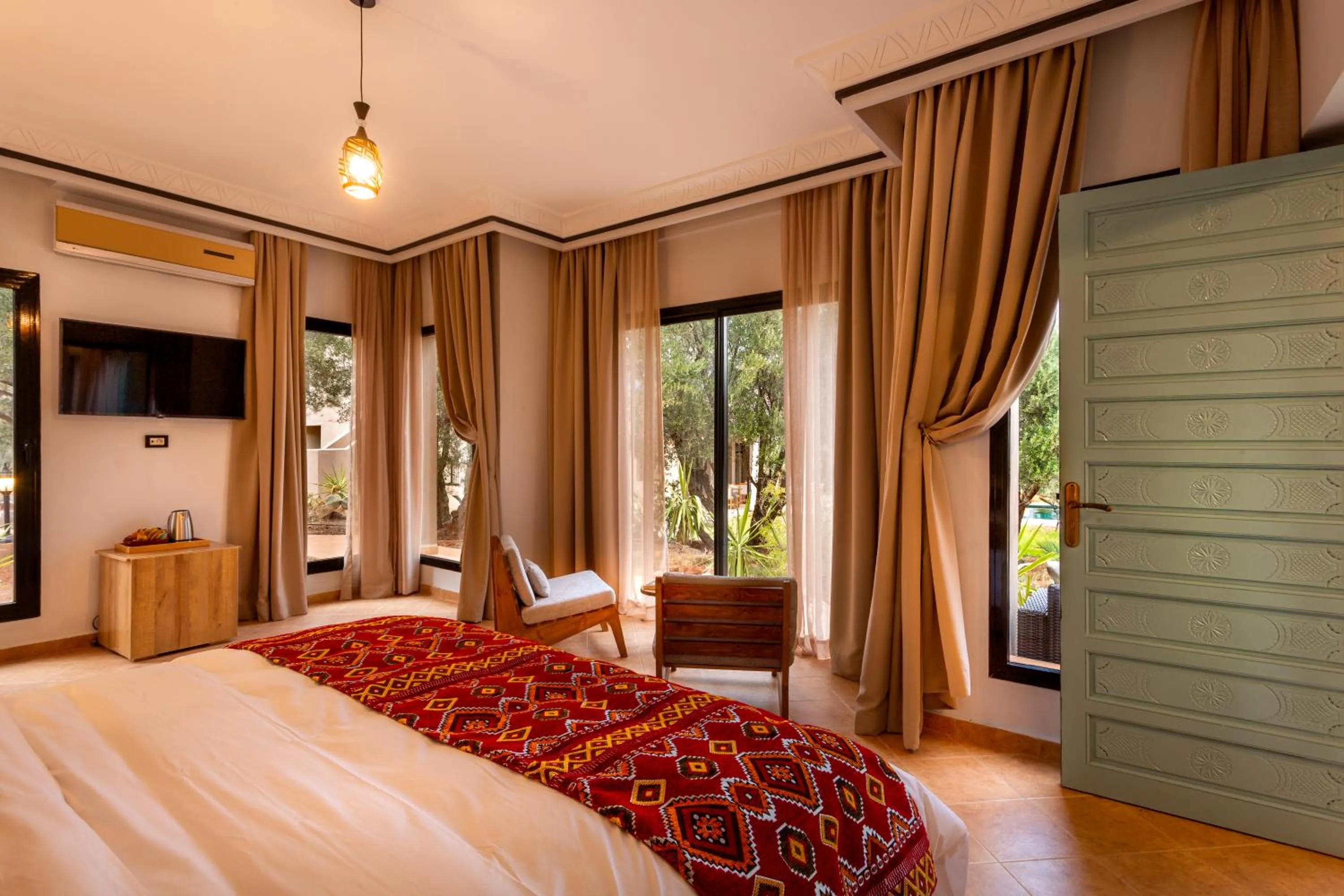Bed in Atlas Luxury Garden