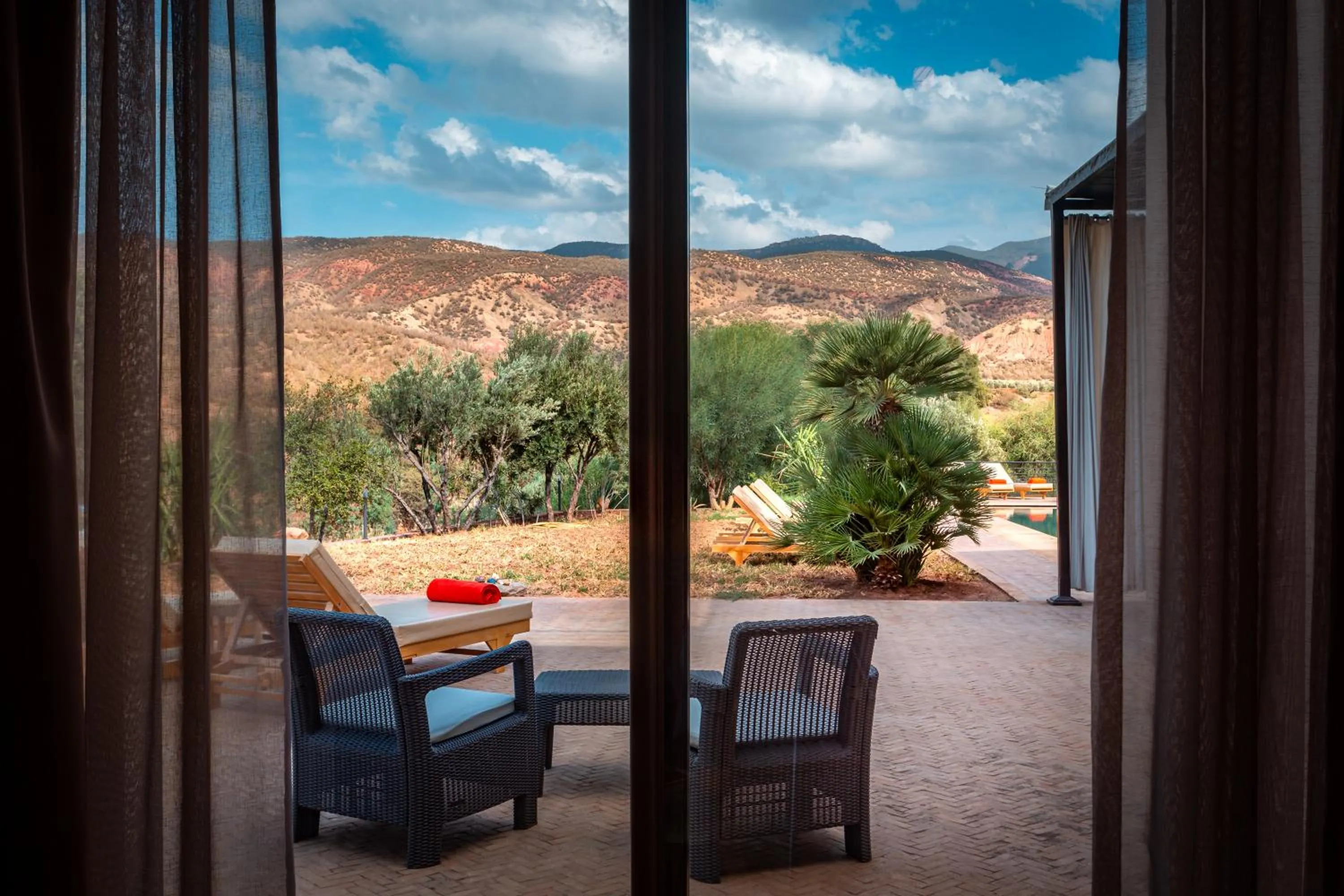 Patio in Atlas Luxury Garden