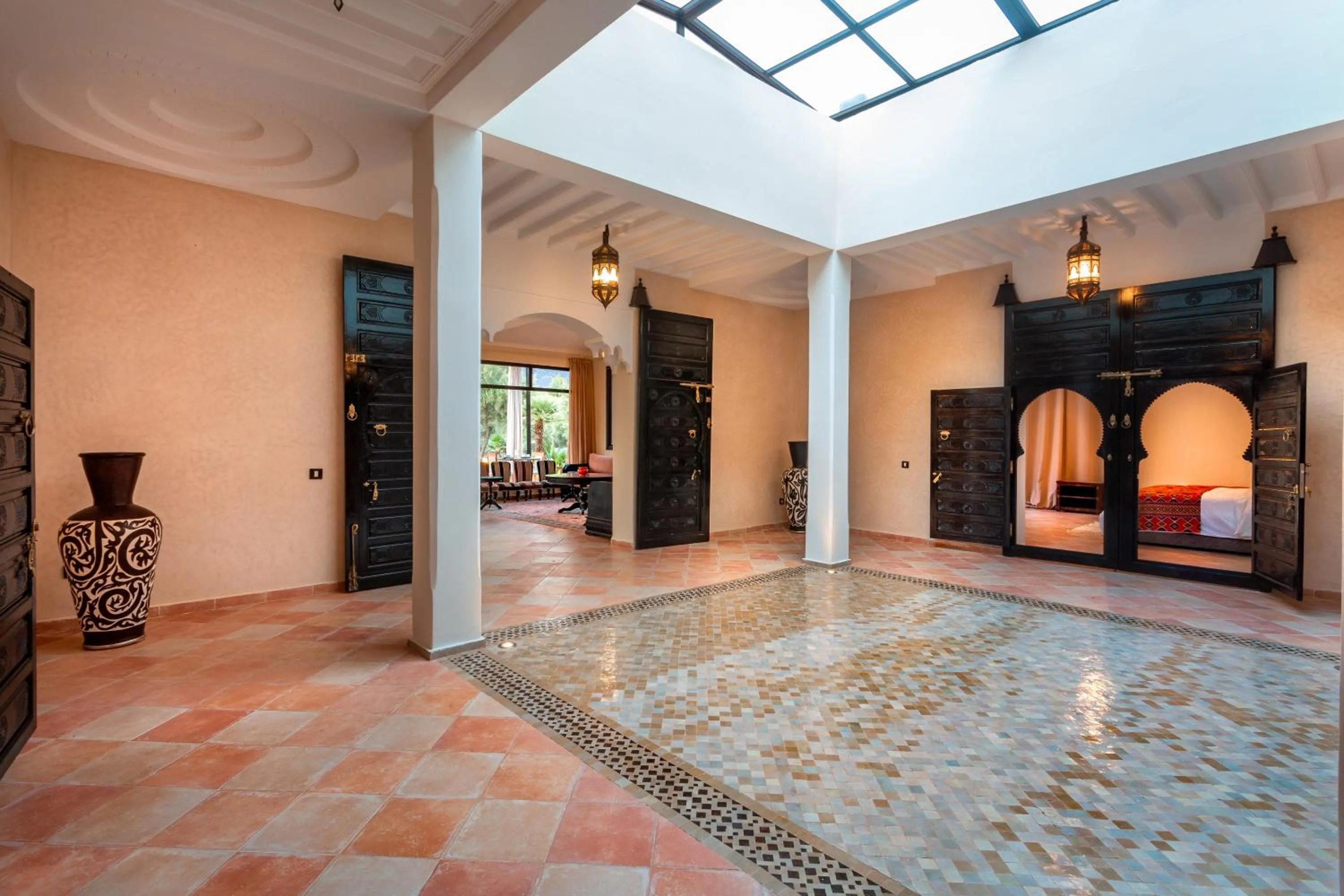 Pool view in Atlas Luxury Garden