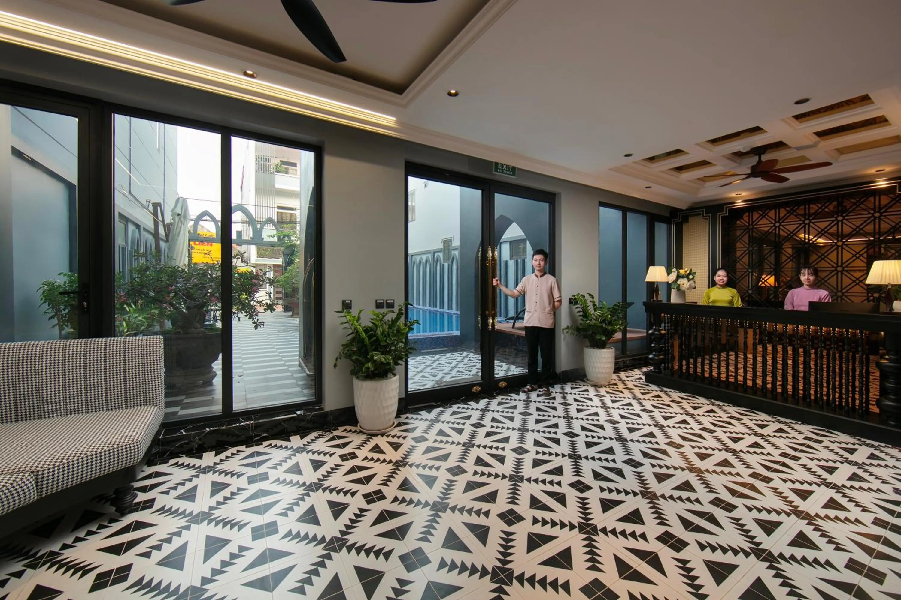 Lobby or reception in Phat Diem Plaza Hotel