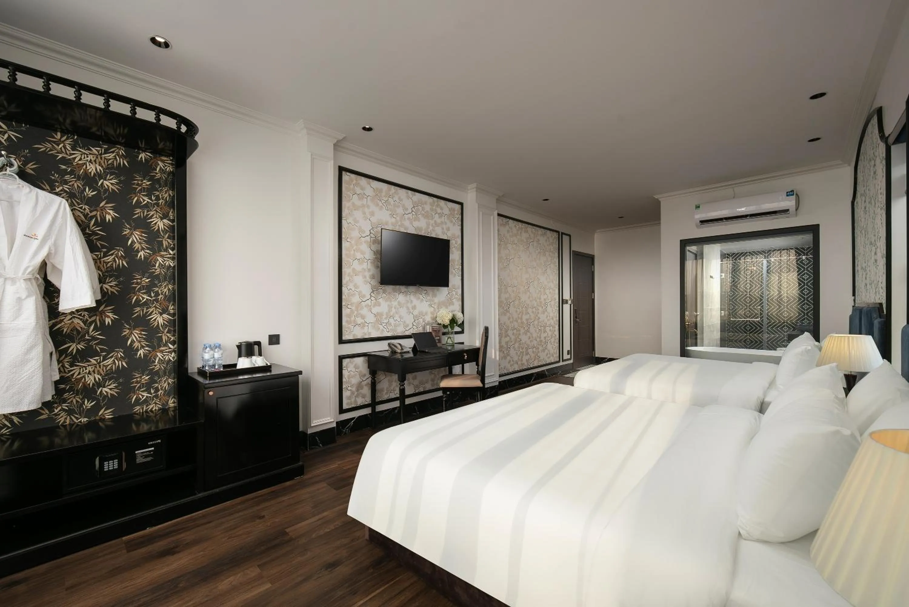 Photo of the whole room, Bed in Phat Diem Plaza Hotel