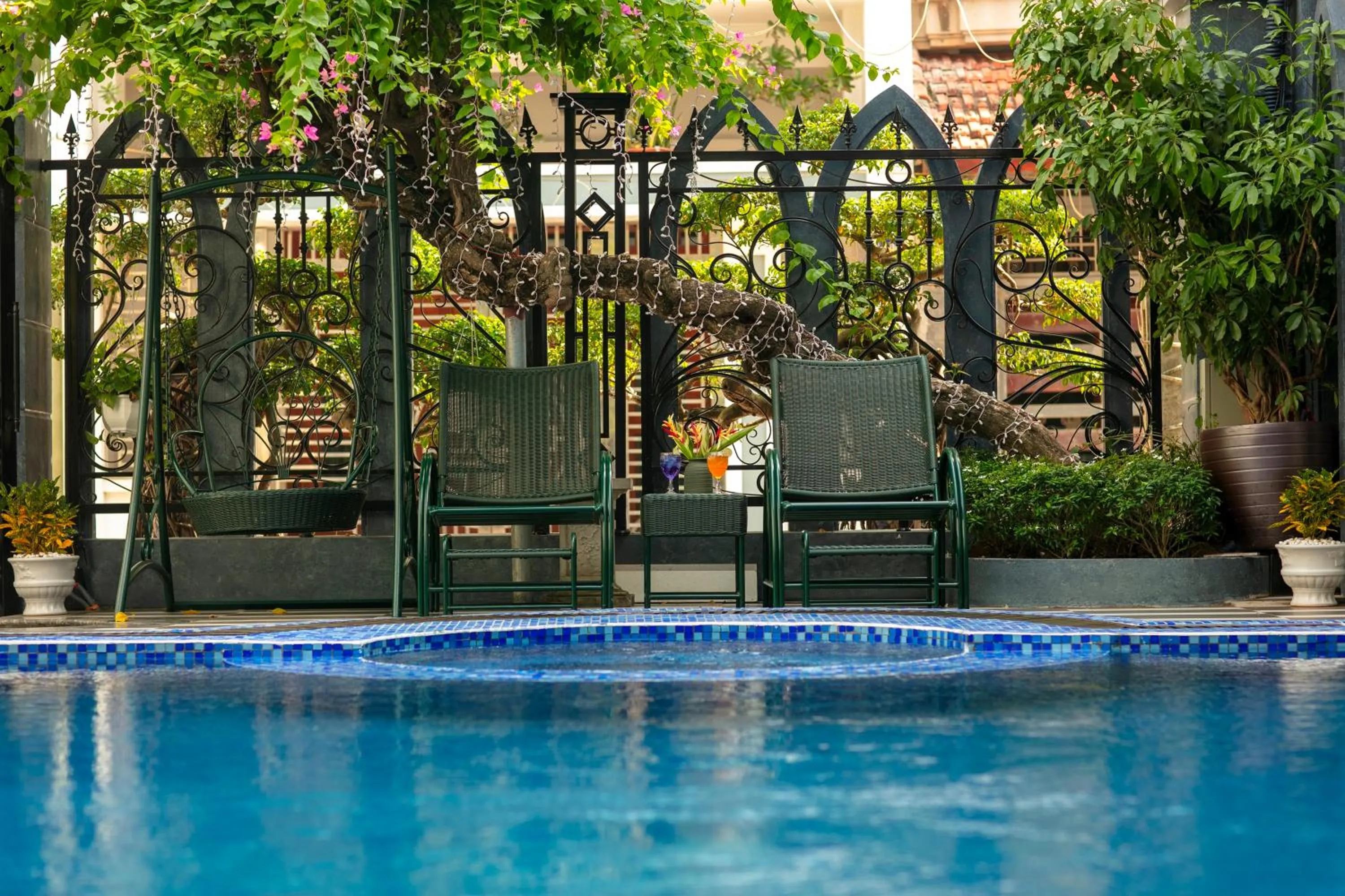 Balcony/Terrace in Phat Diem Plaza Hotel