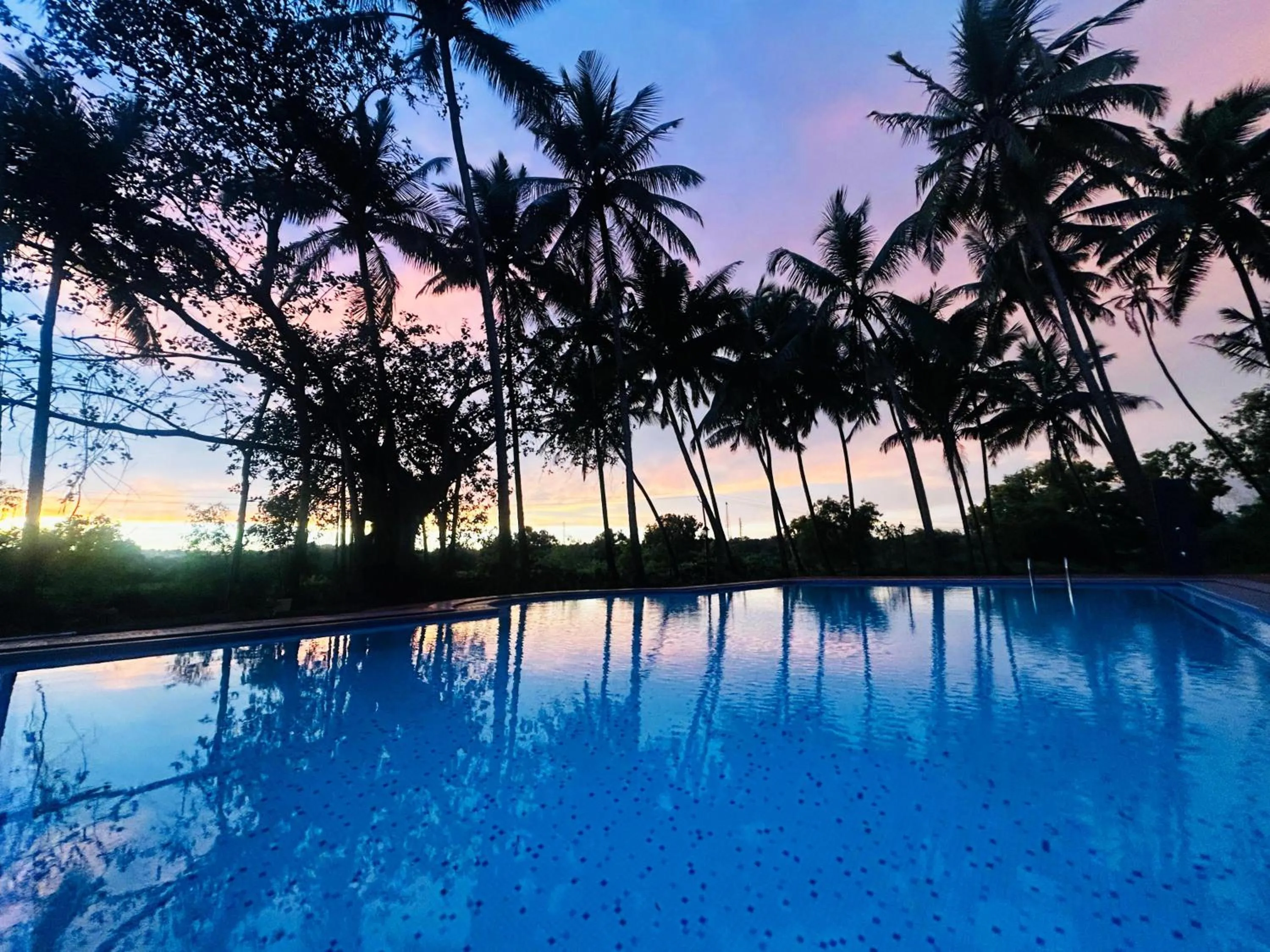 Sunset in Seclude Eco Cottages