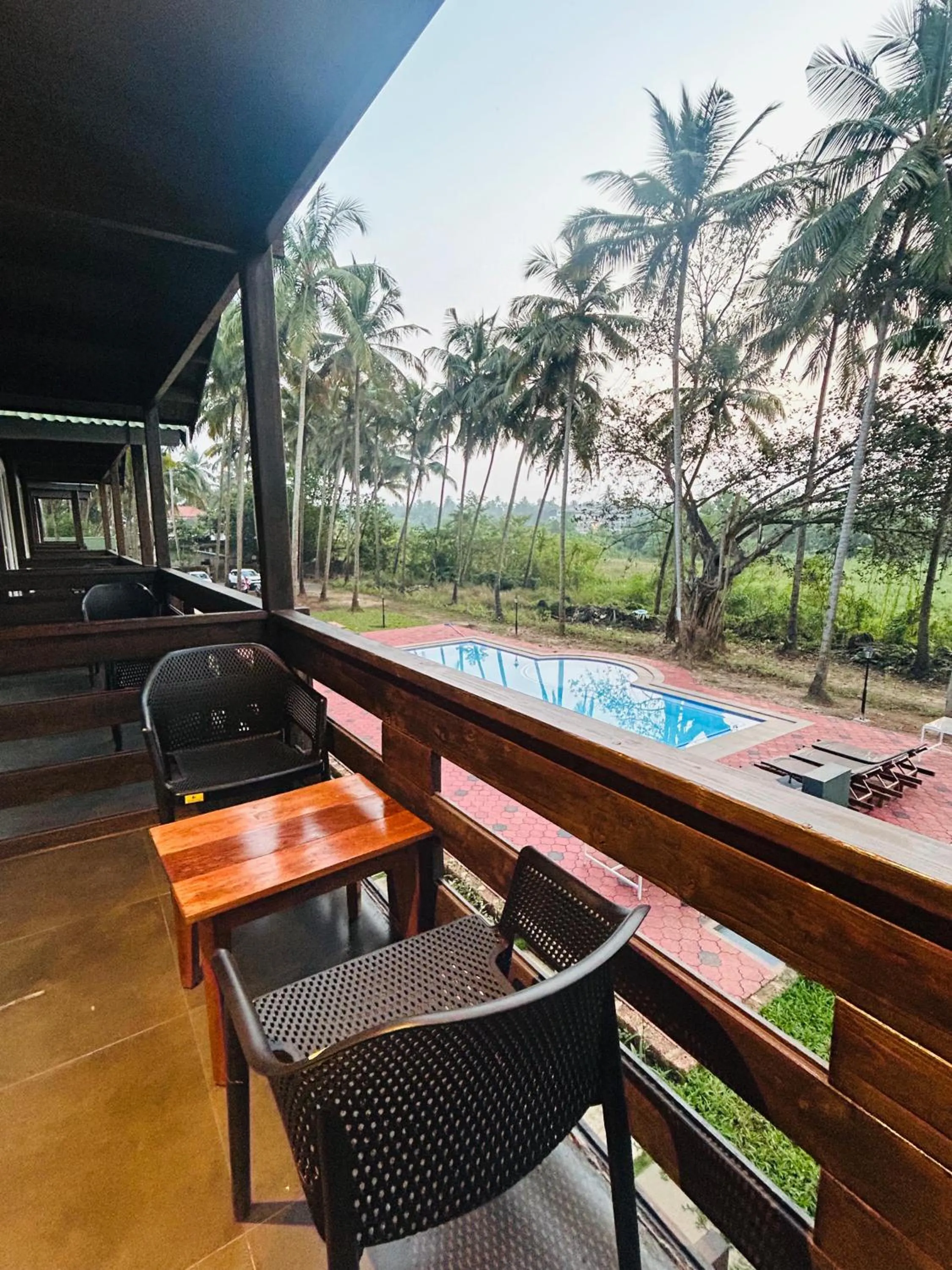 Balcony/Terrace in Seclude Eco Cottages