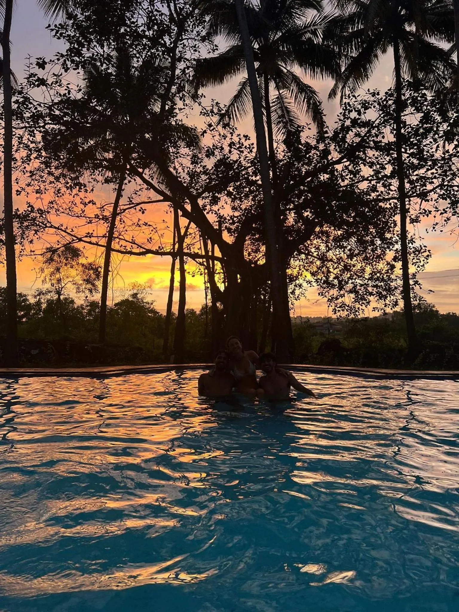 Sunset in Seclude Eco Cottages