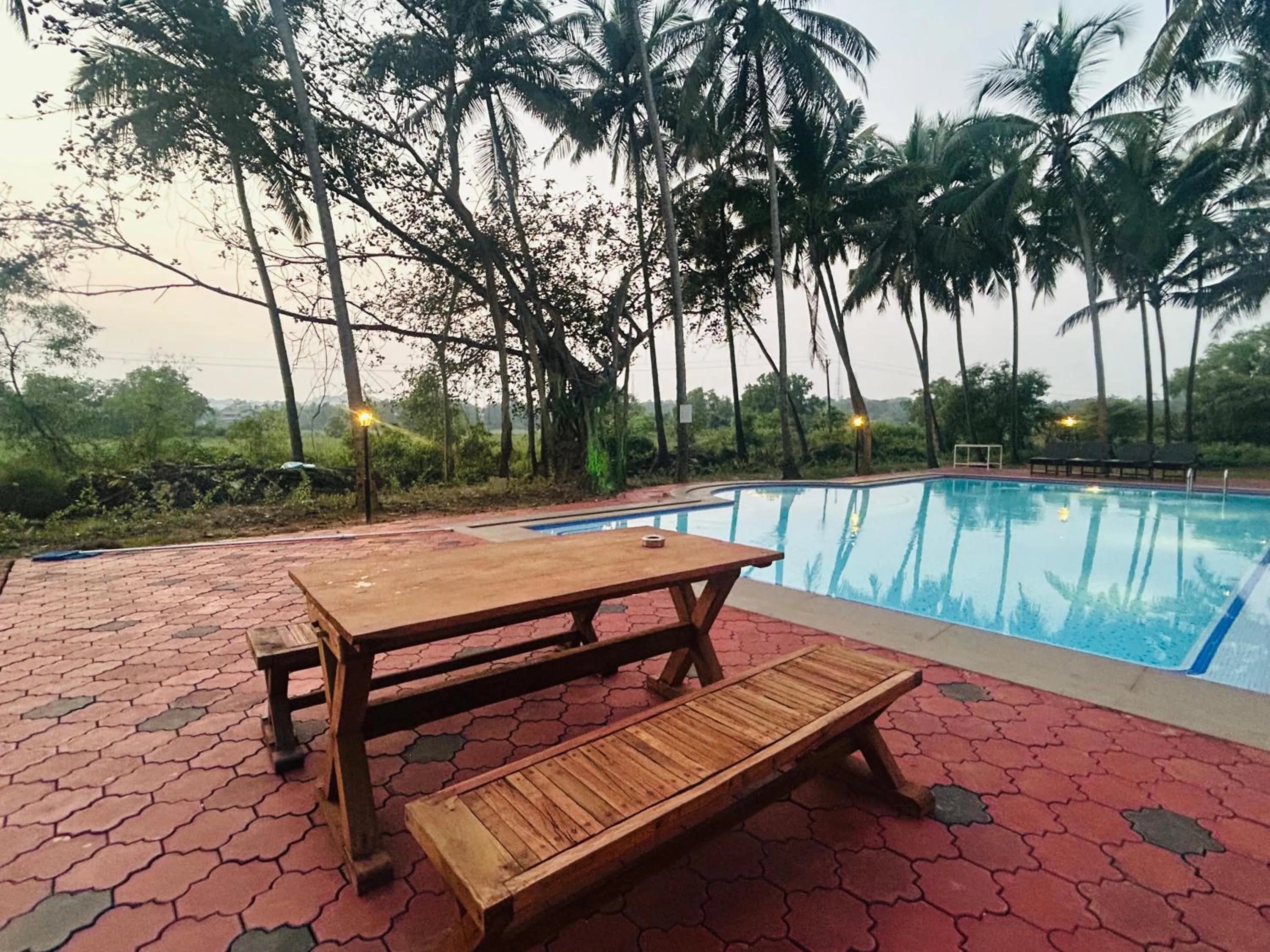 Seating area in Seclude Eco Cottages