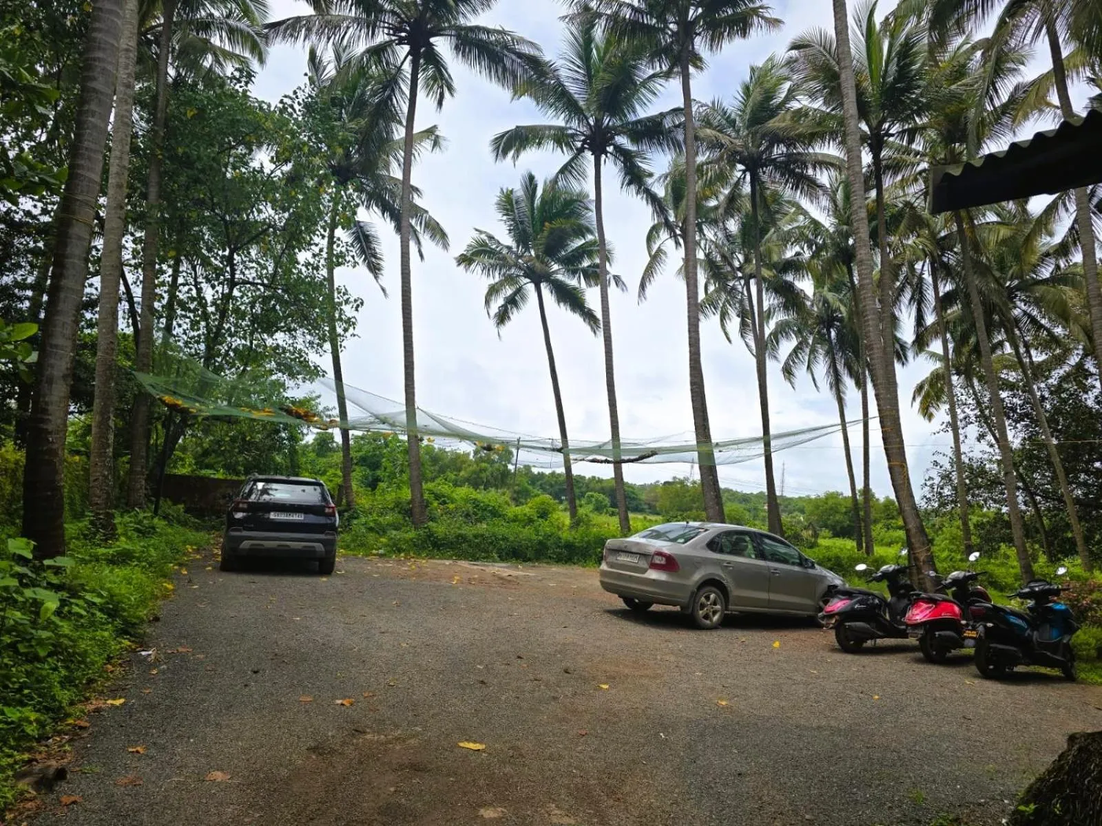 Parking in Seclude Eco Cottages