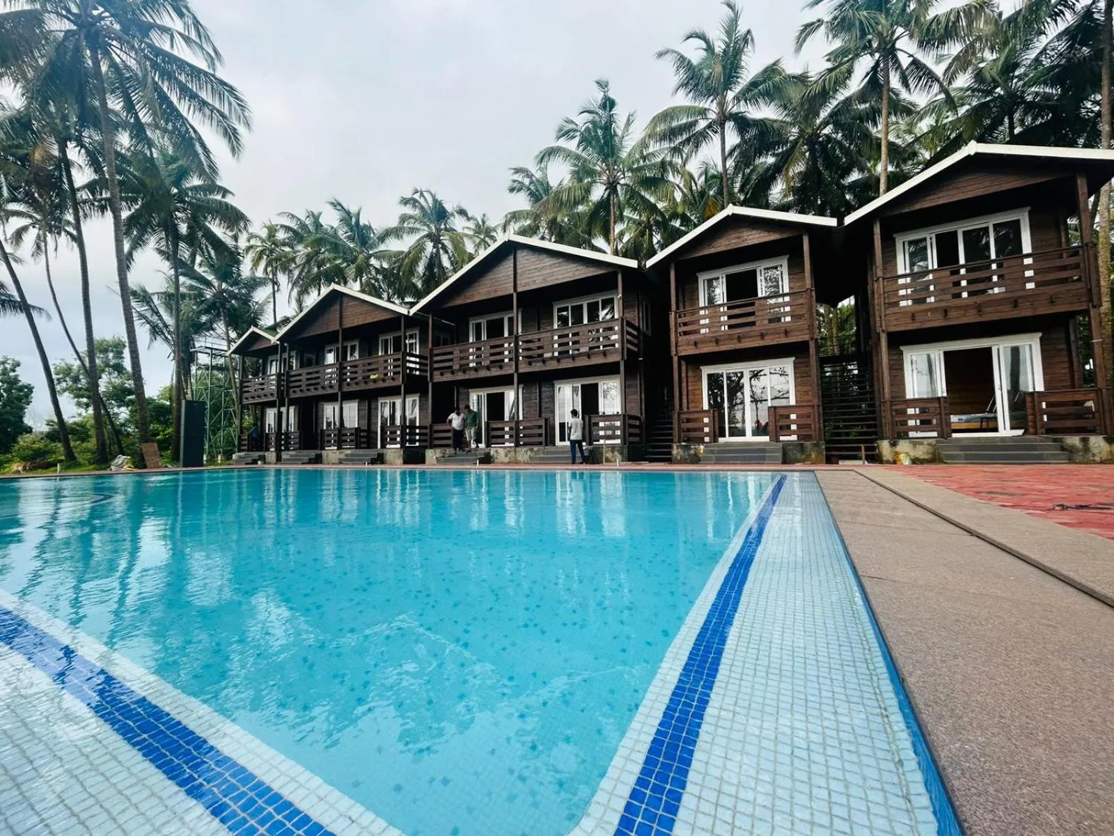 Swimming pool in Seclude Eco Cottages