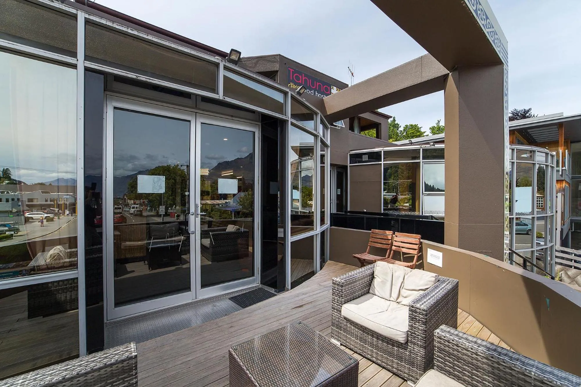 Balcony/Terrace in Tahuna Pod Hostel