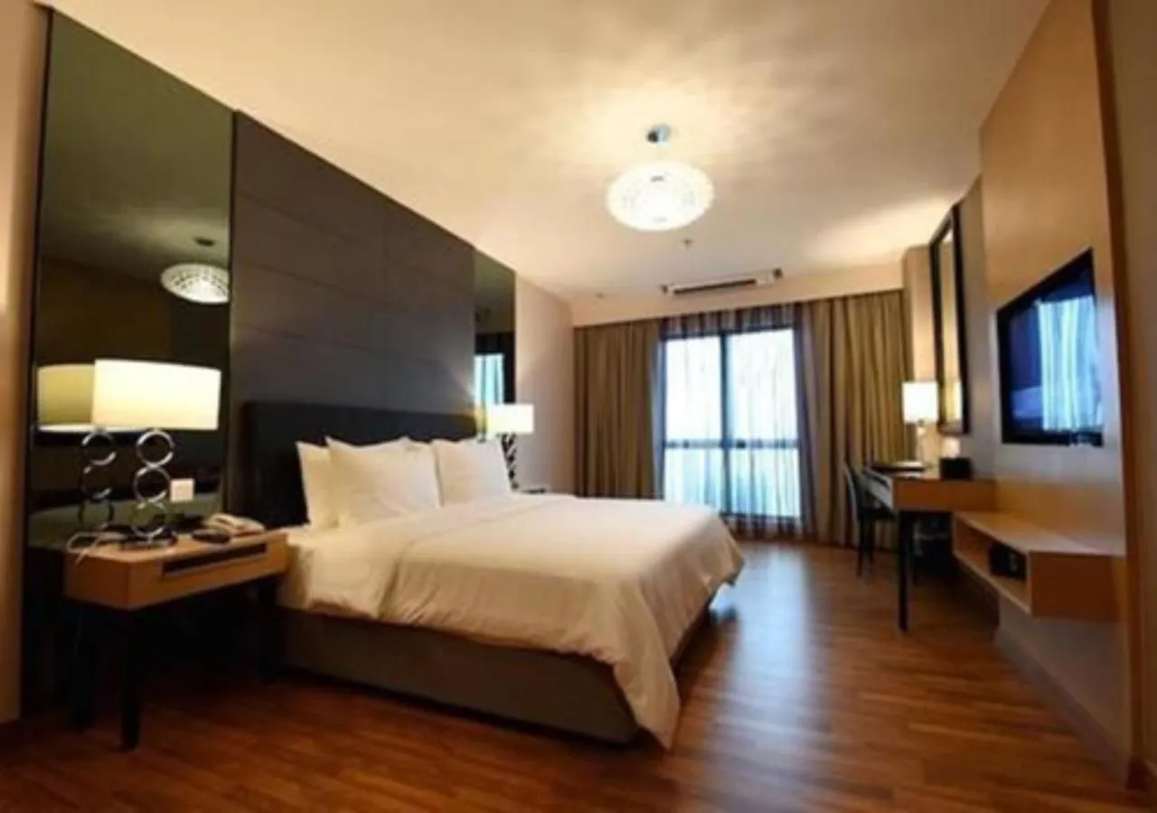 Bedroom, Bed in The Orchard Resort & Spa Melaka I World Spa Awards Winner I Free Access to Outdoor Spa Pool