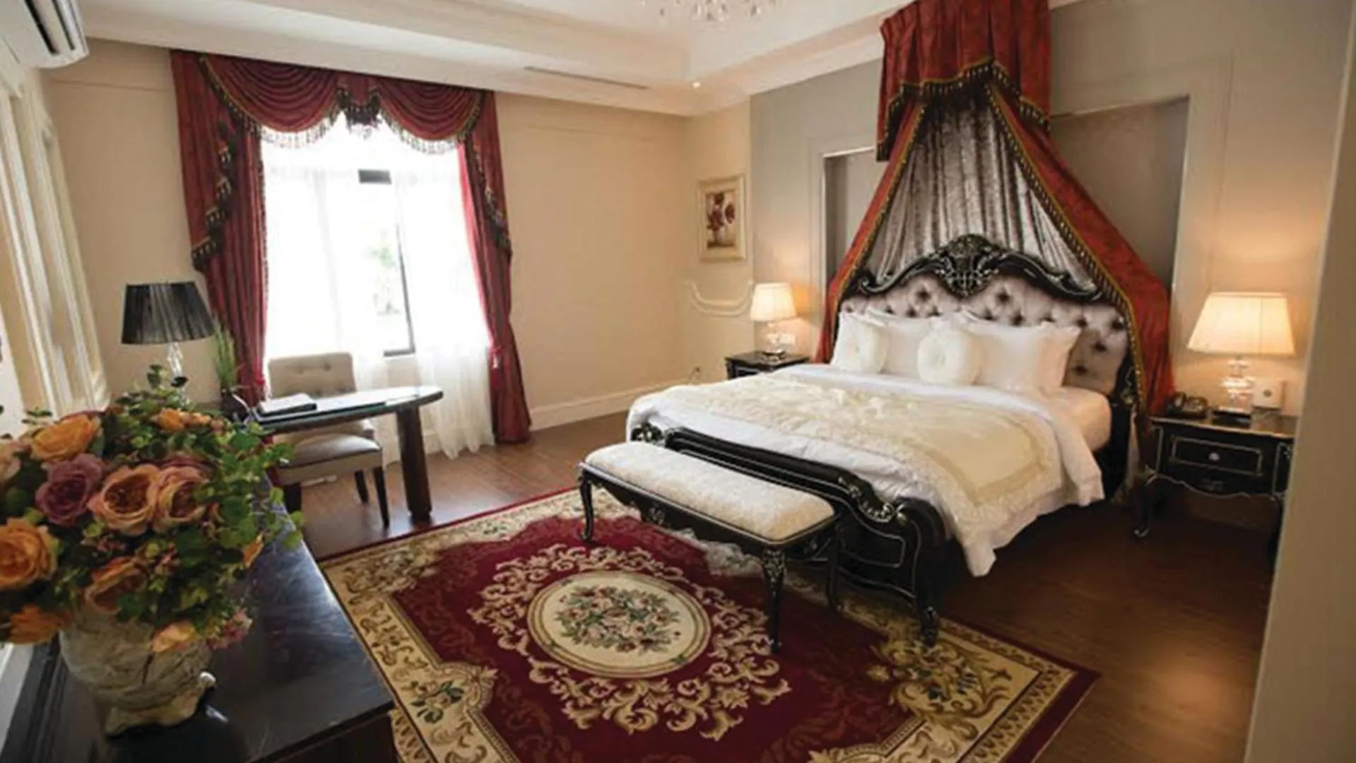 Photo of the whole room, Bed in The Orchard Resort & Spa Melaka I World Spa Awards Winner I Free Access to Outdoor Spa Pool