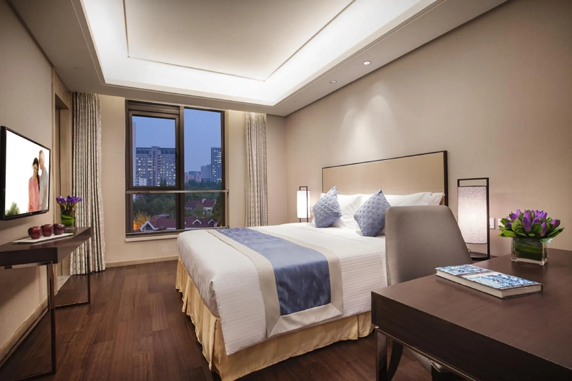 Bedroom, Bed in Ascott Heng Shan Shanghai