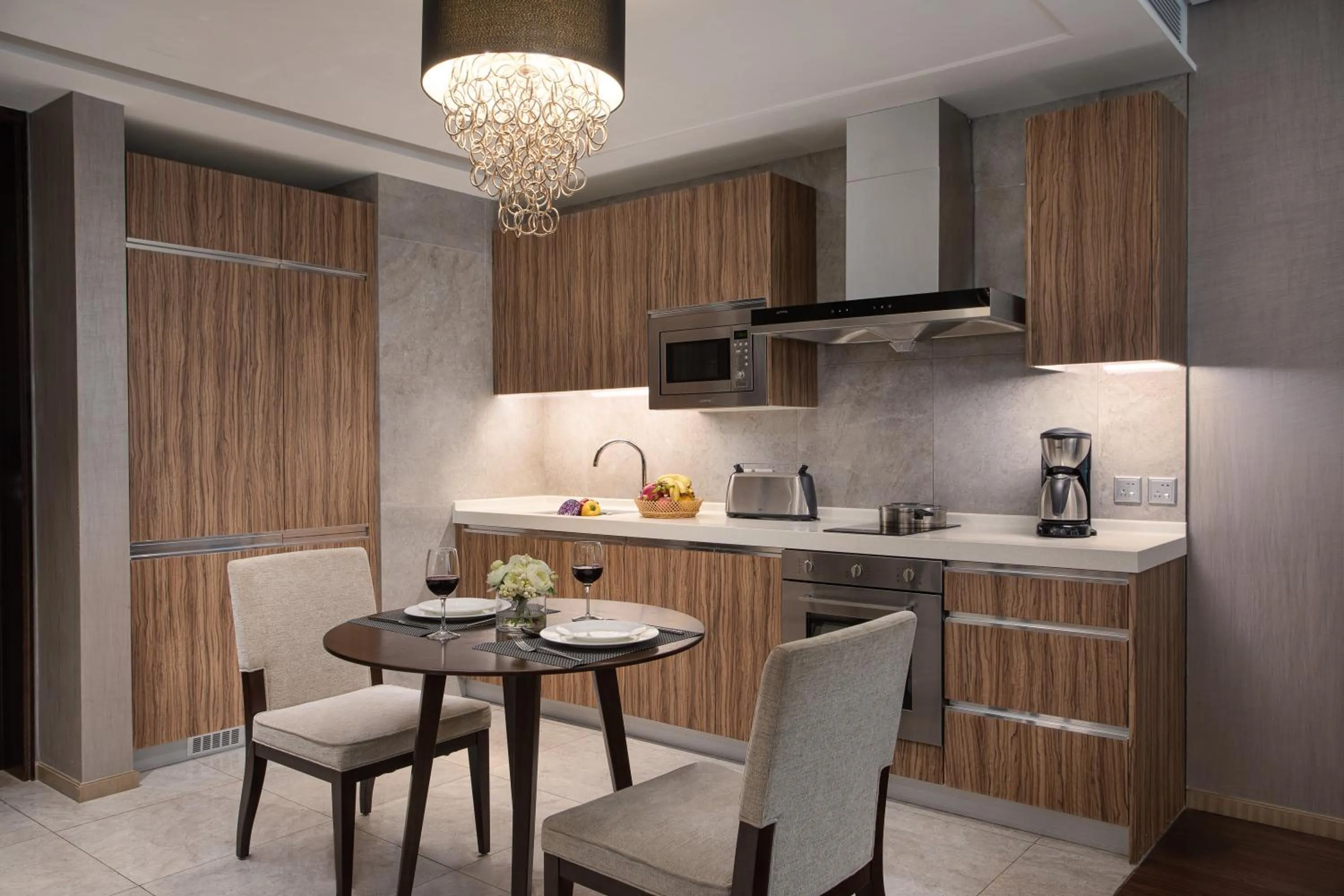 Kitchen or kitchenette in Ascott Heng Shan Shanghai