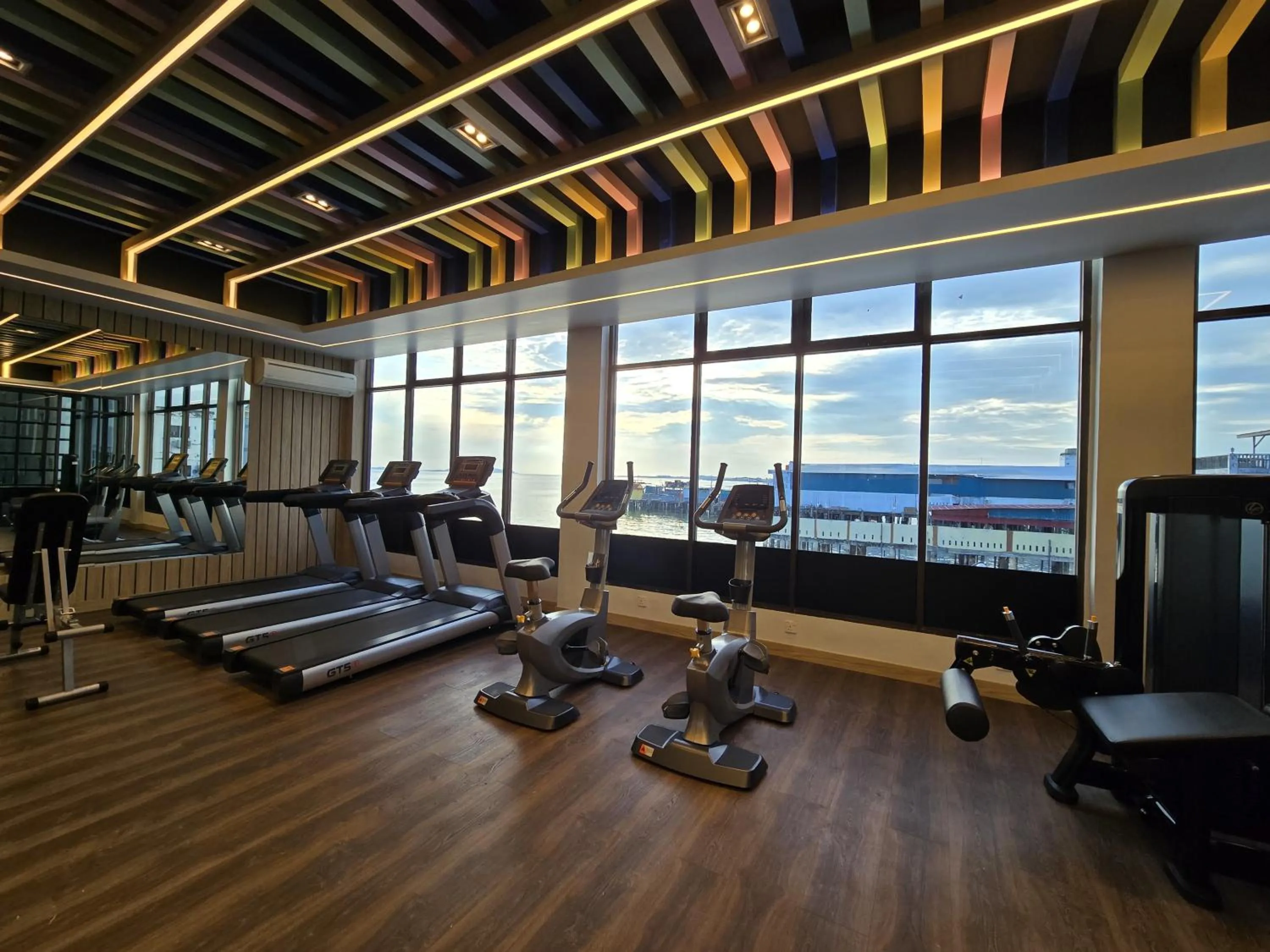 Fitness centre/facilities in Hotel Maximillian