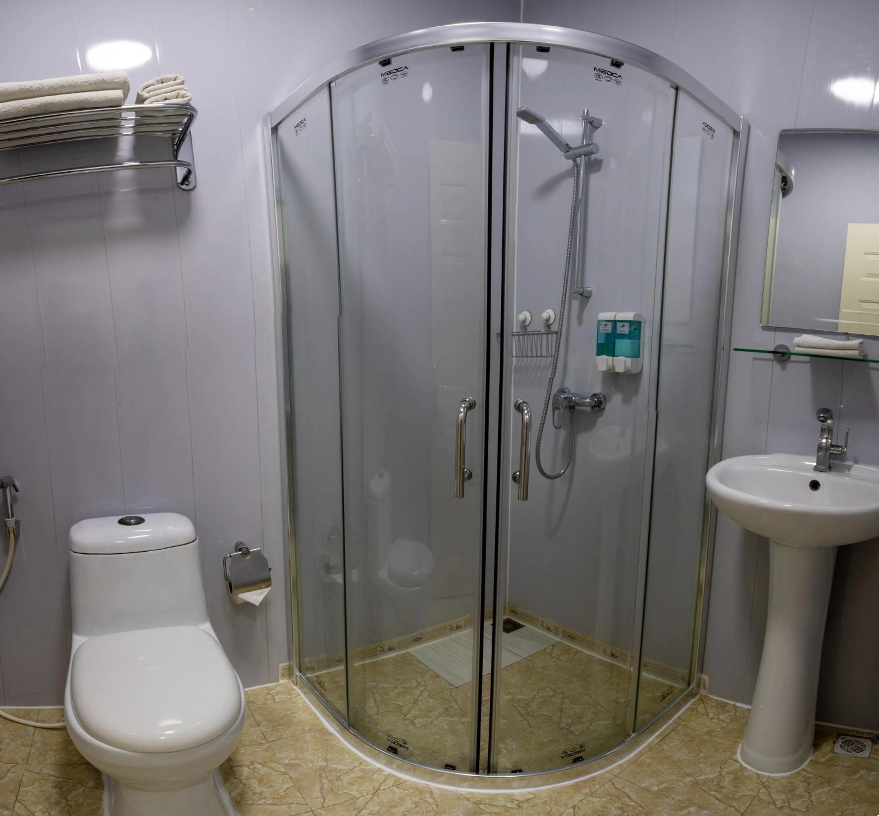 Bathroom in LVIS blancura Hotel