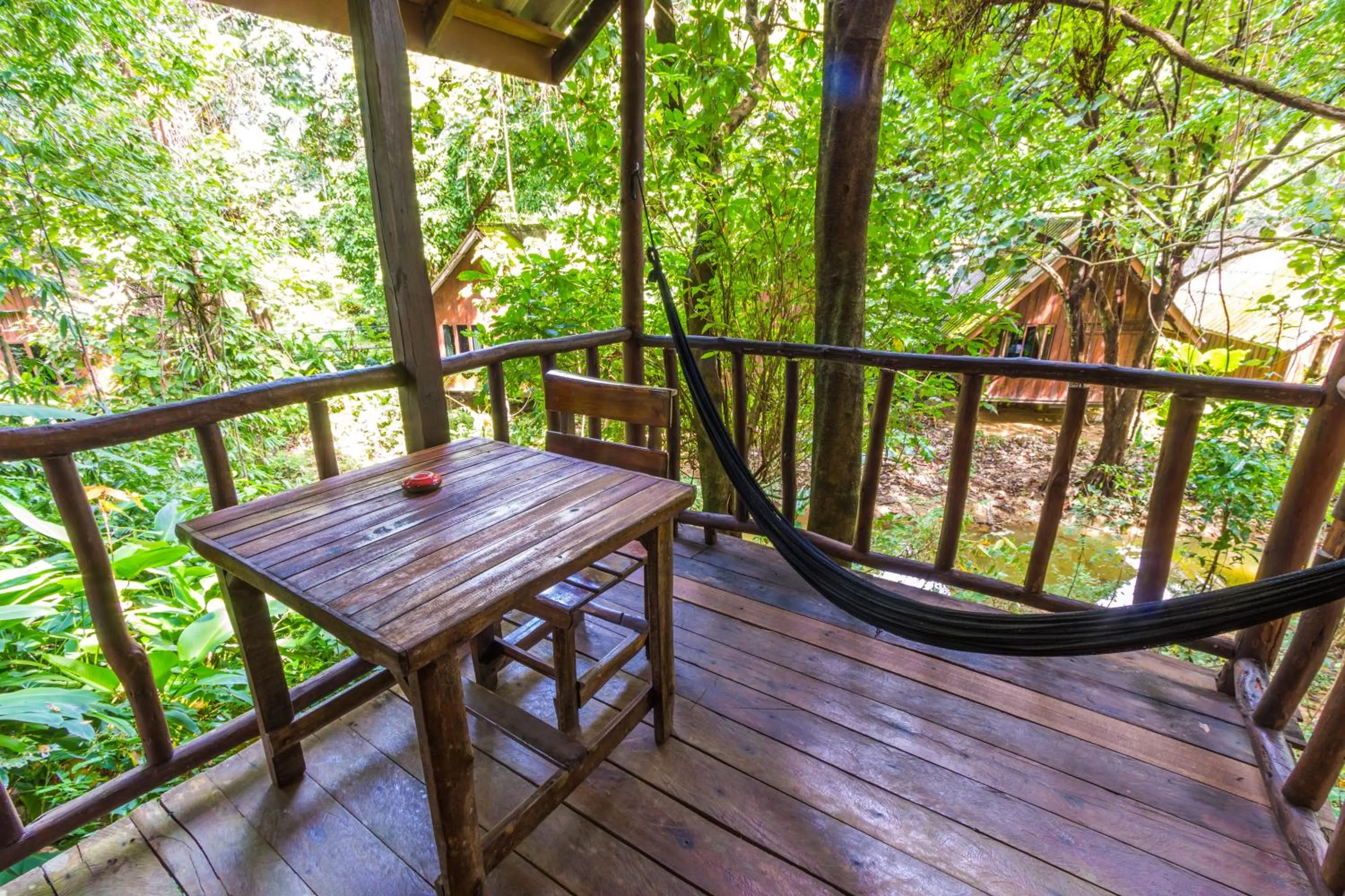 Natural landscape in Khao Sok Riverside Cottages