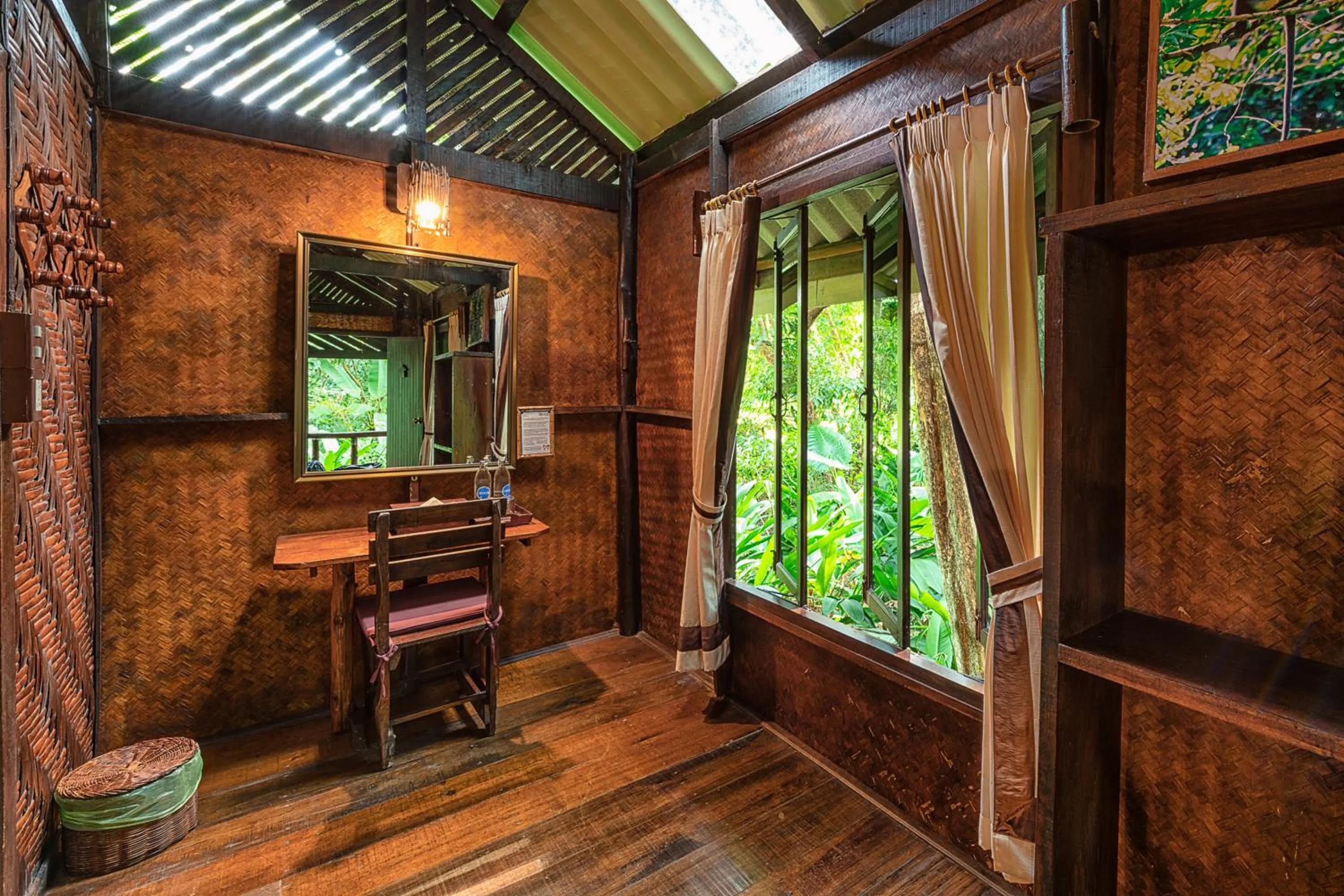 Bedroom in Khao Sok Riverside Cottages