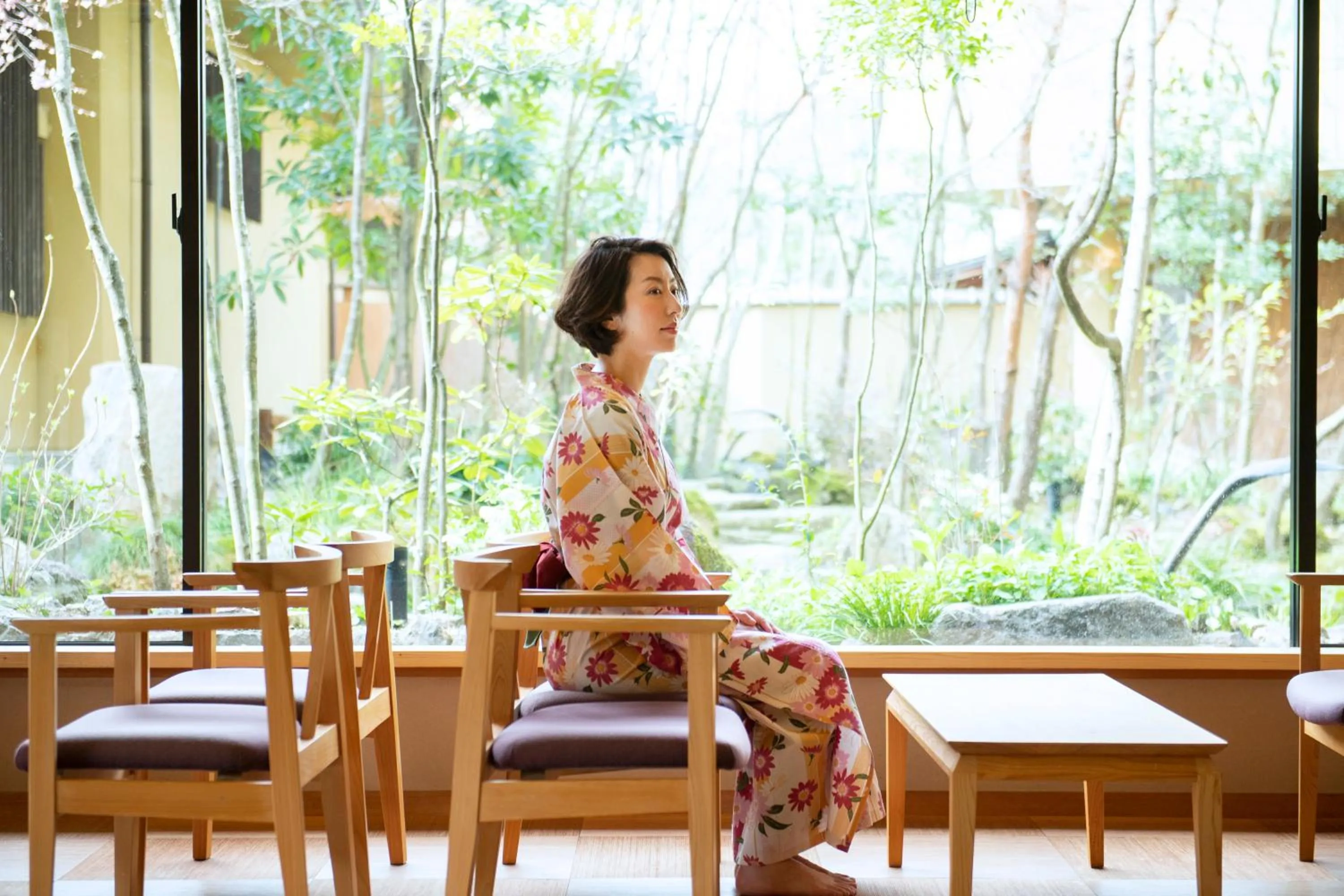 Lobby or reception in Kifuno Sato