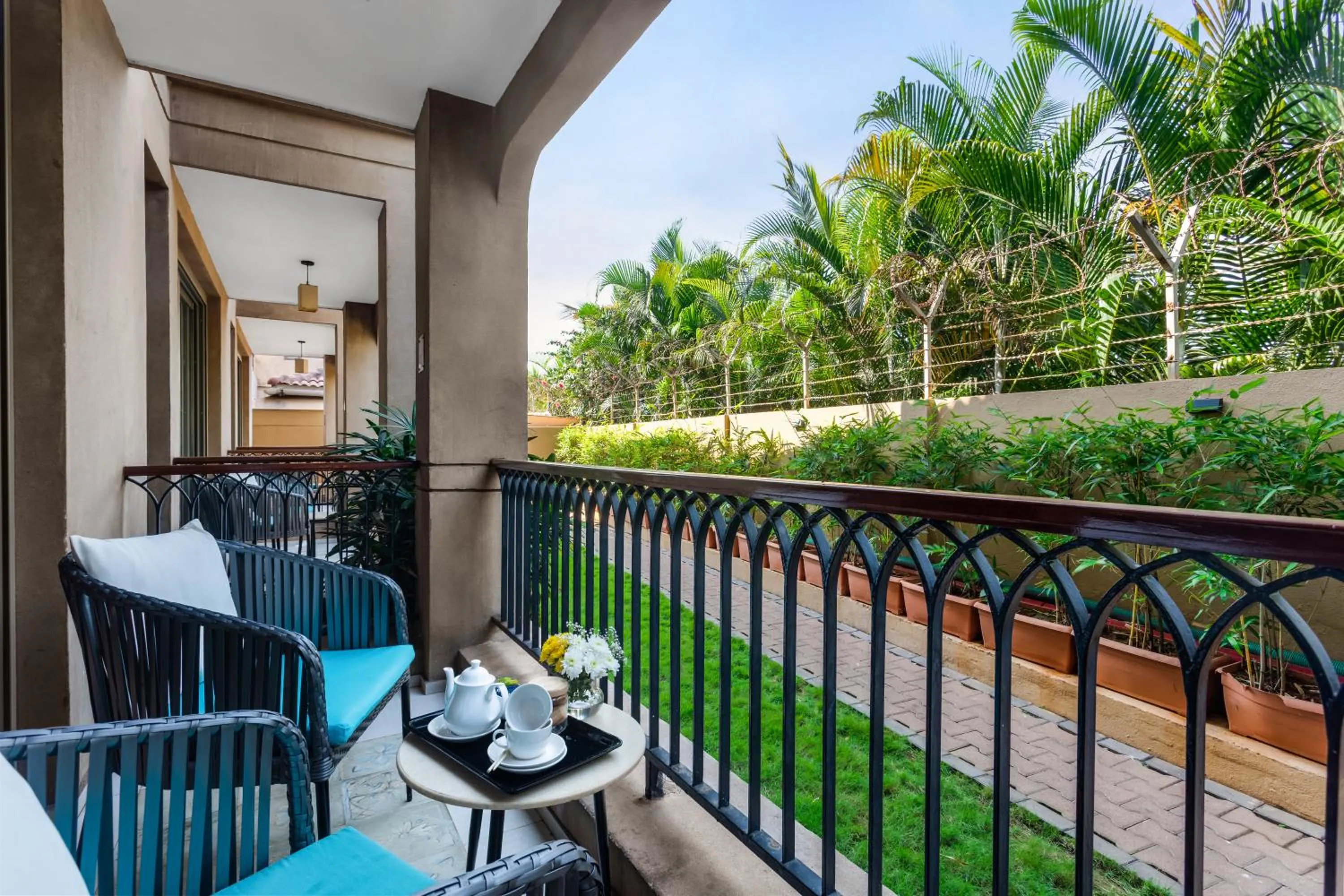Seating area in Marquis Beach Resort