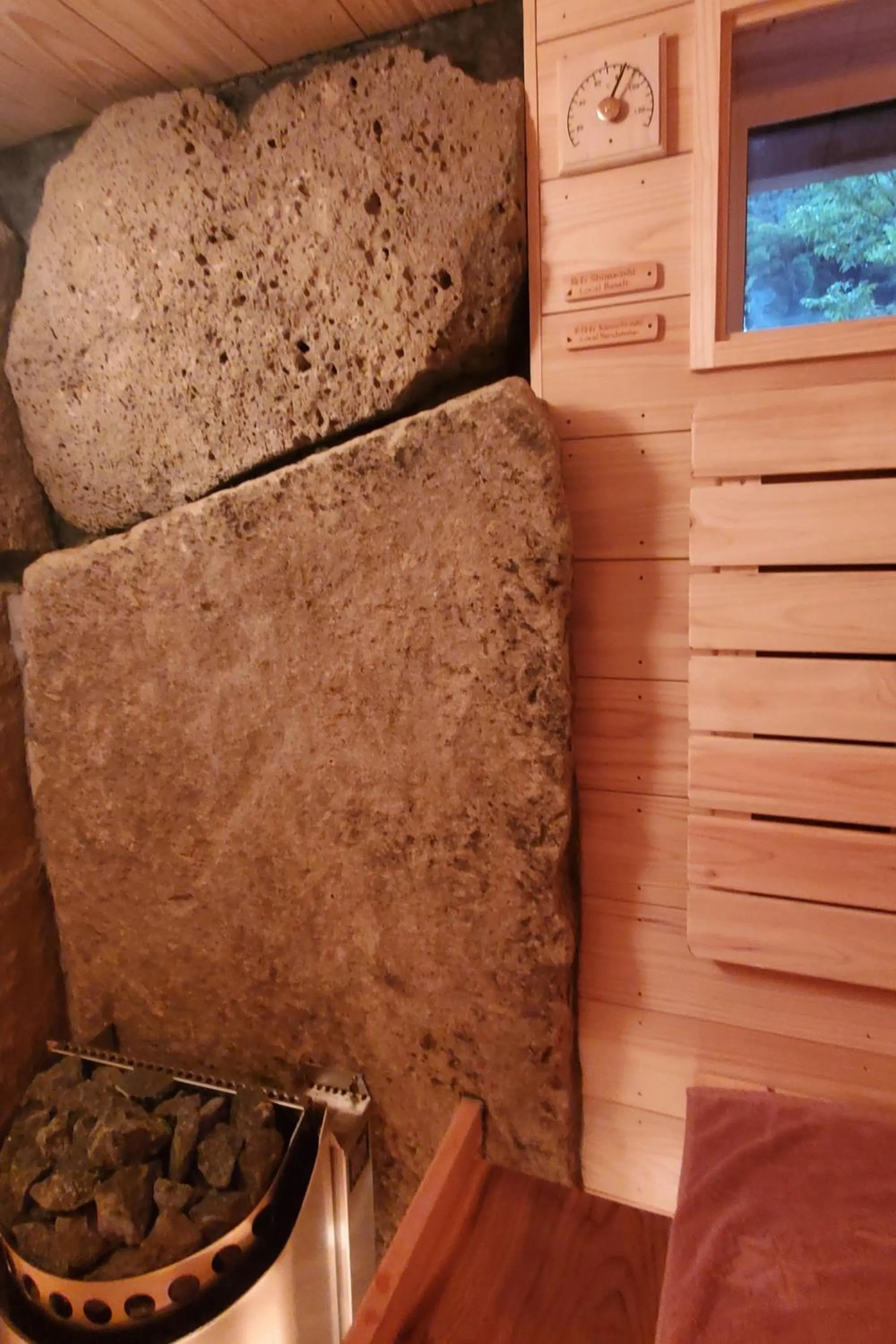 Sauna in Mt Ichibata Cottage