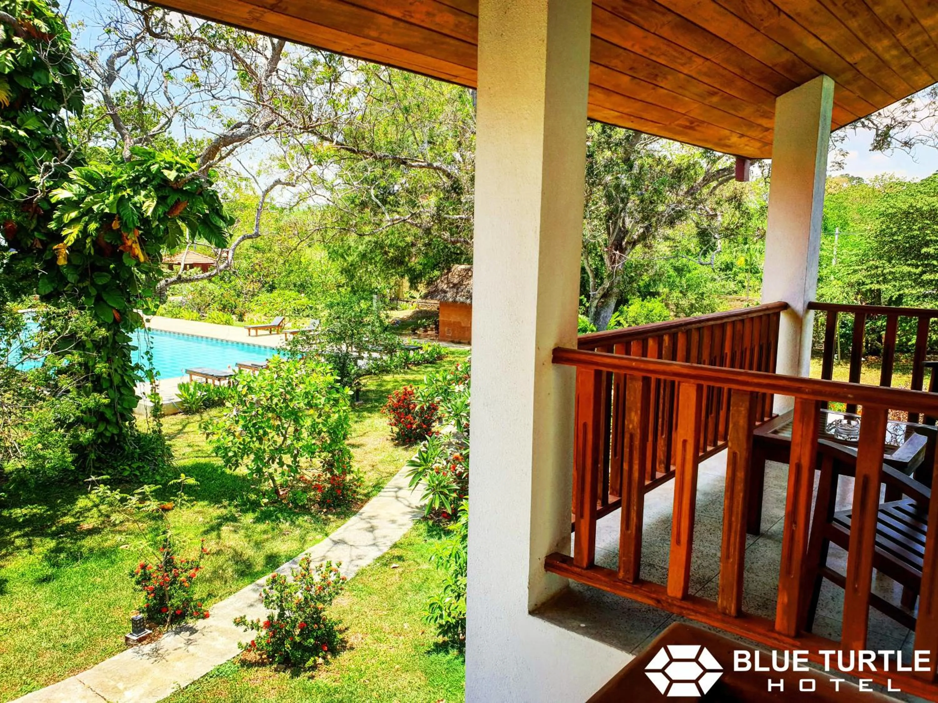 Balcony/Terrace in Blue Turtle Hotel