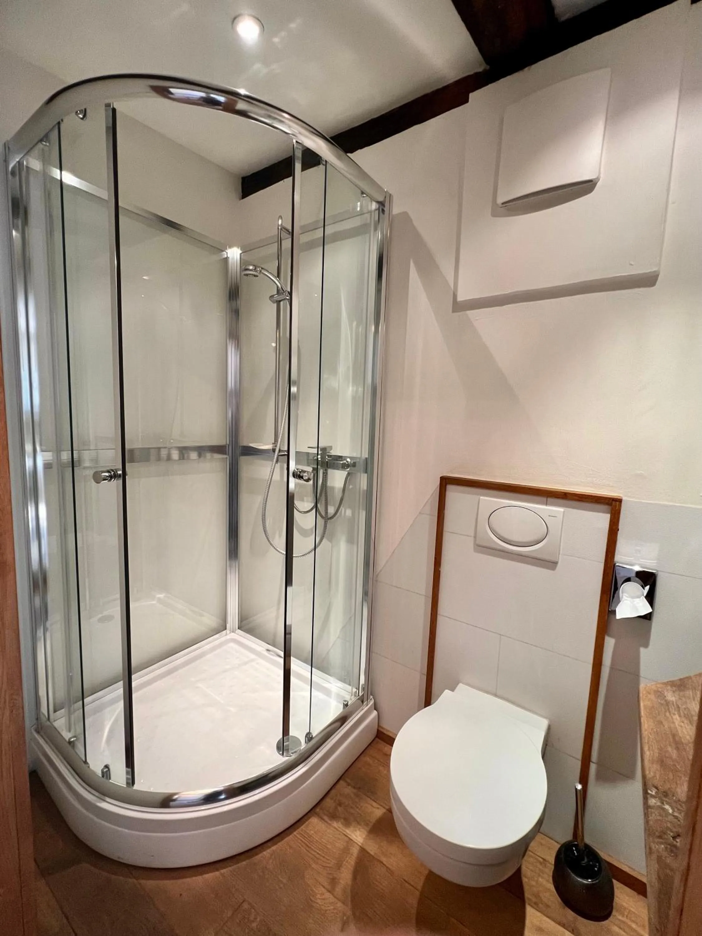 Shower in Hotel Pemü