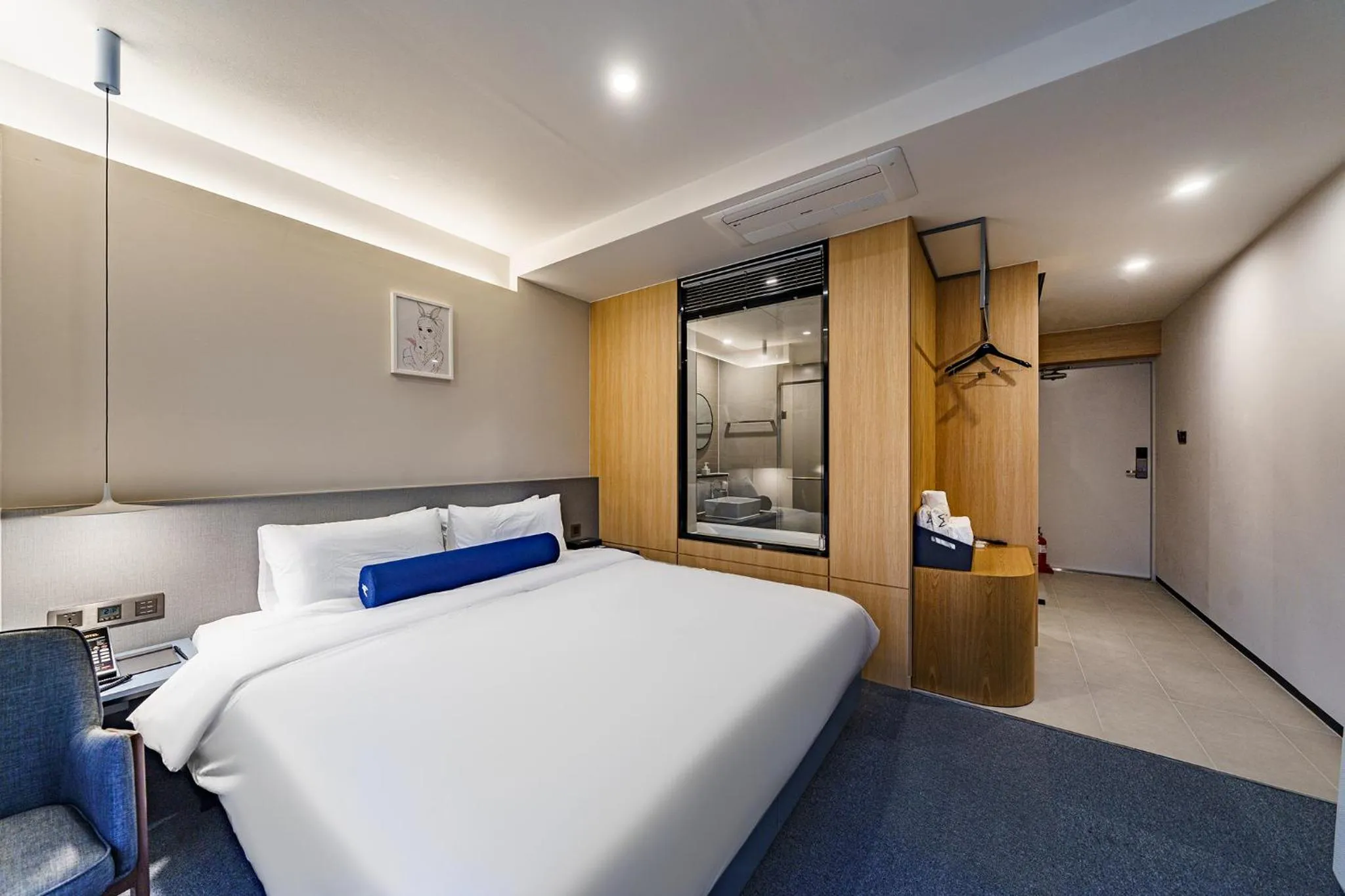 Bed in Hound Hotel Hadan