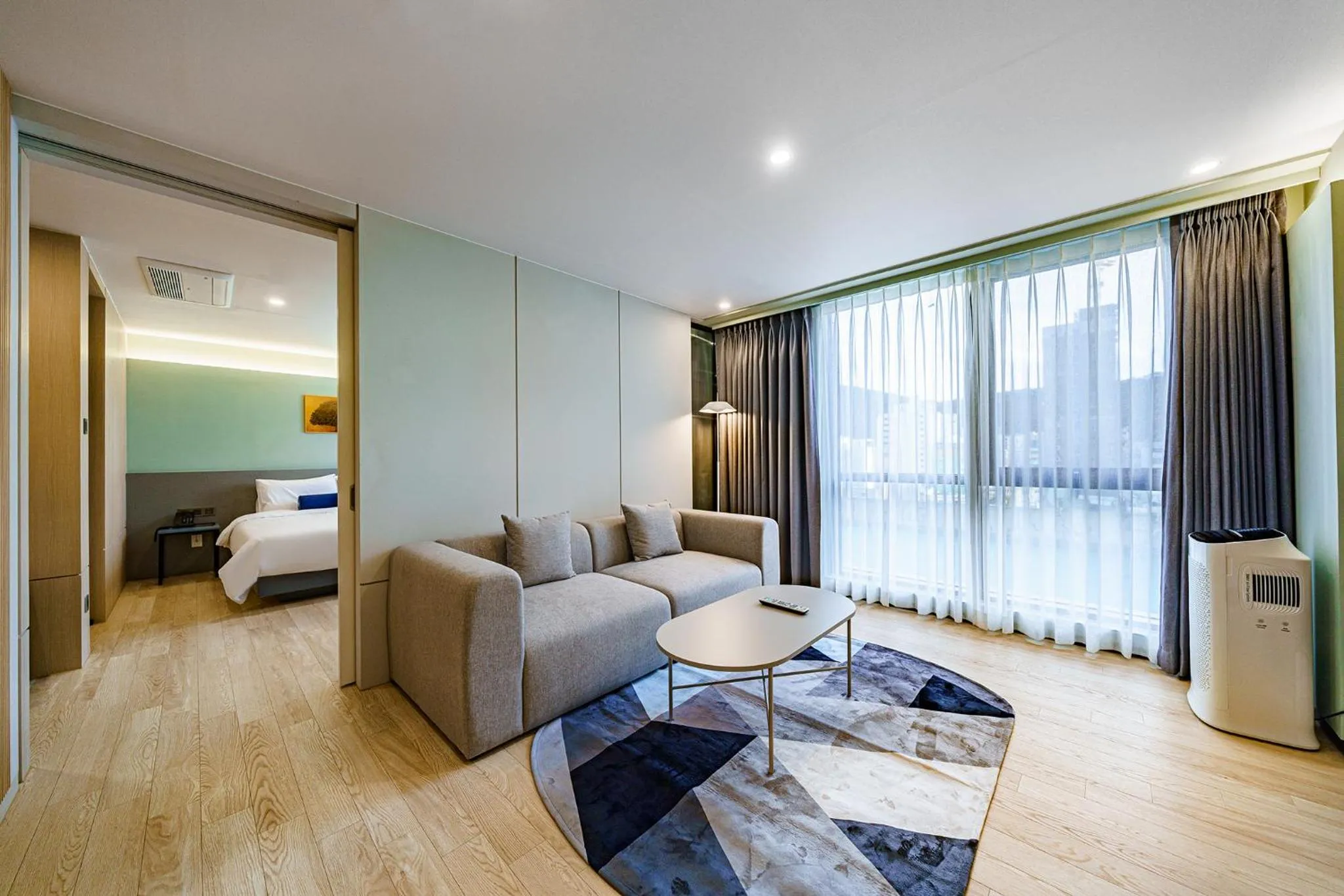 Bed in Hound Hotel Hadan