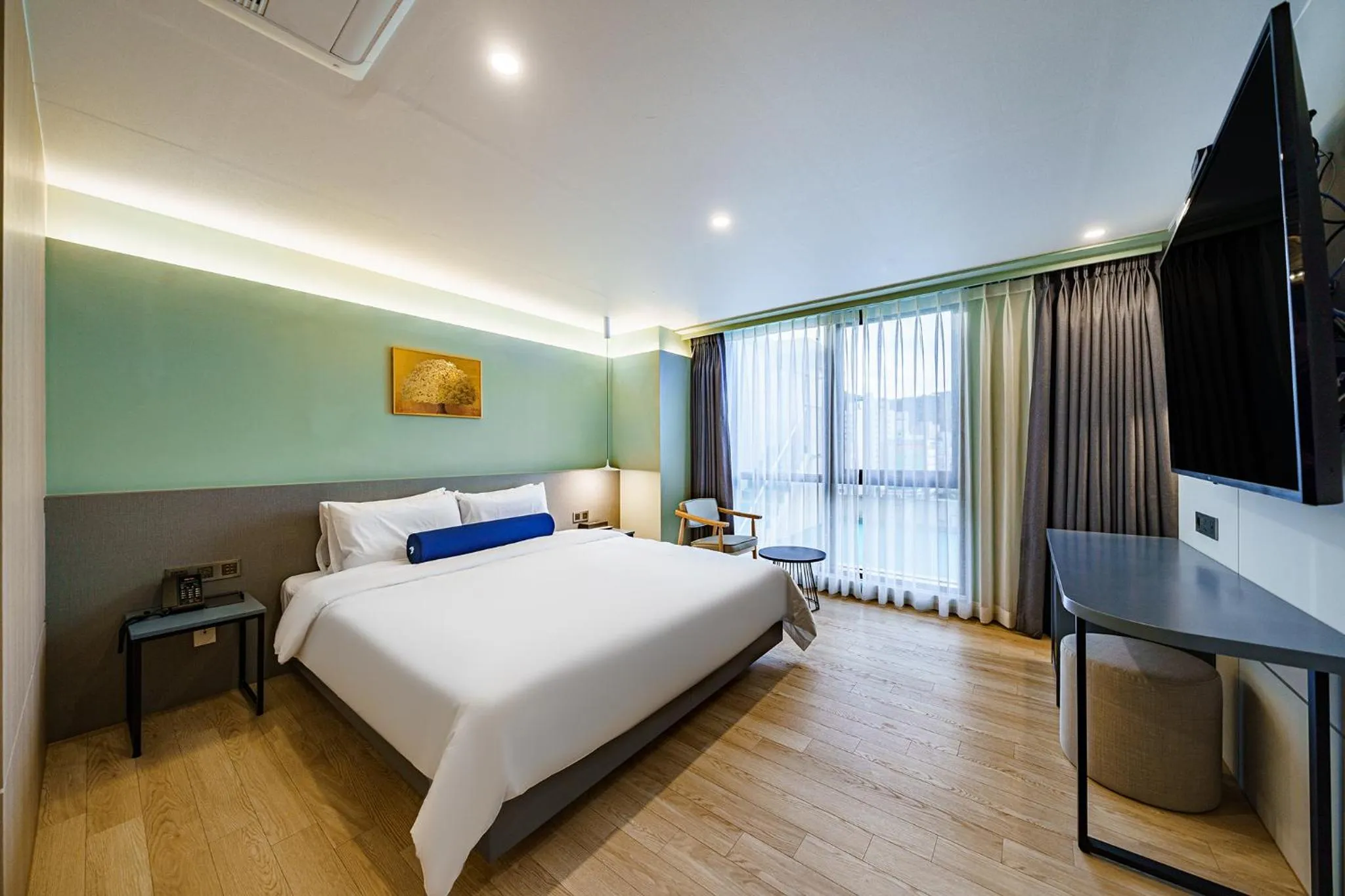 Bed in Hound Hotel Hadan