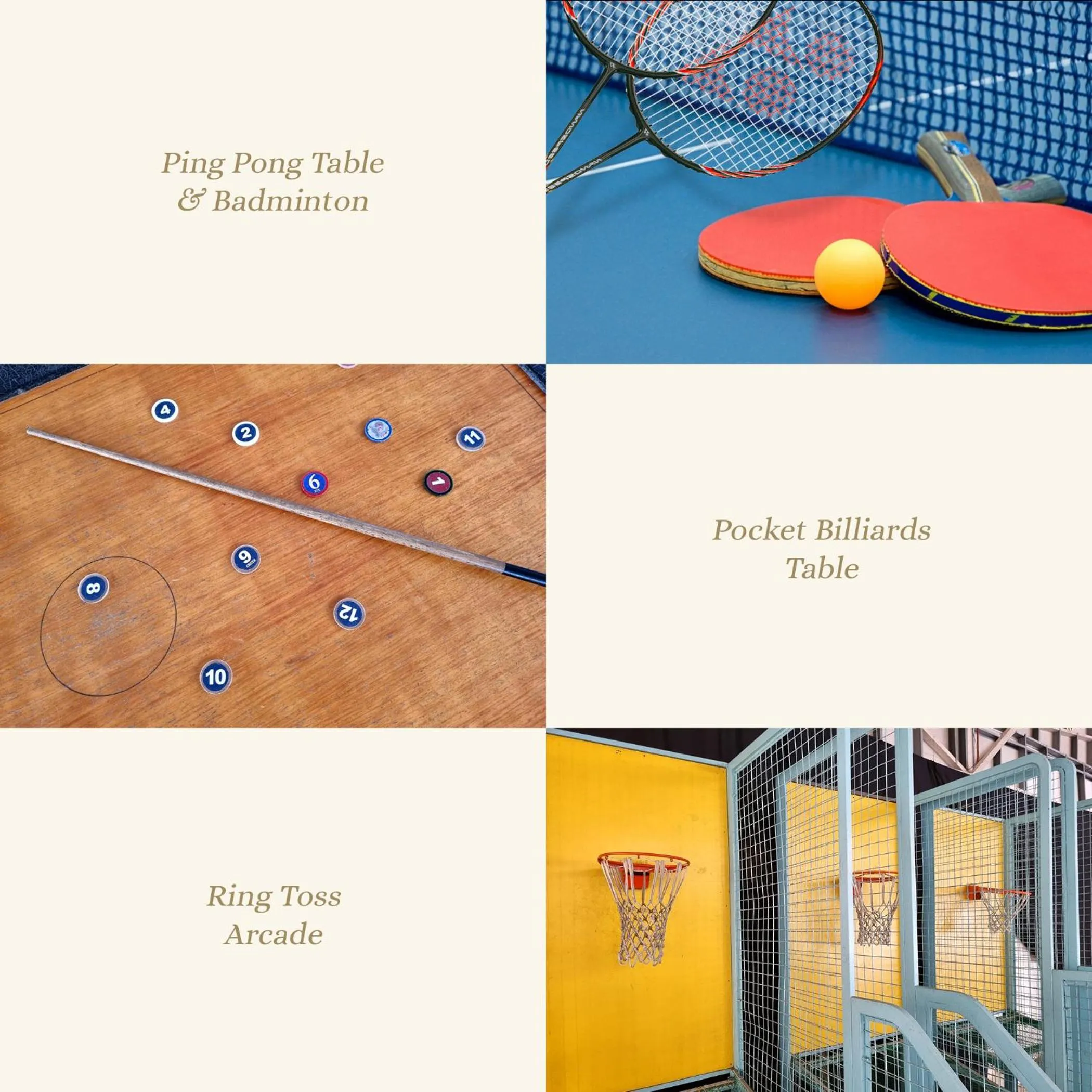 Sports in Whitewoods Convention and Leisure Hotel