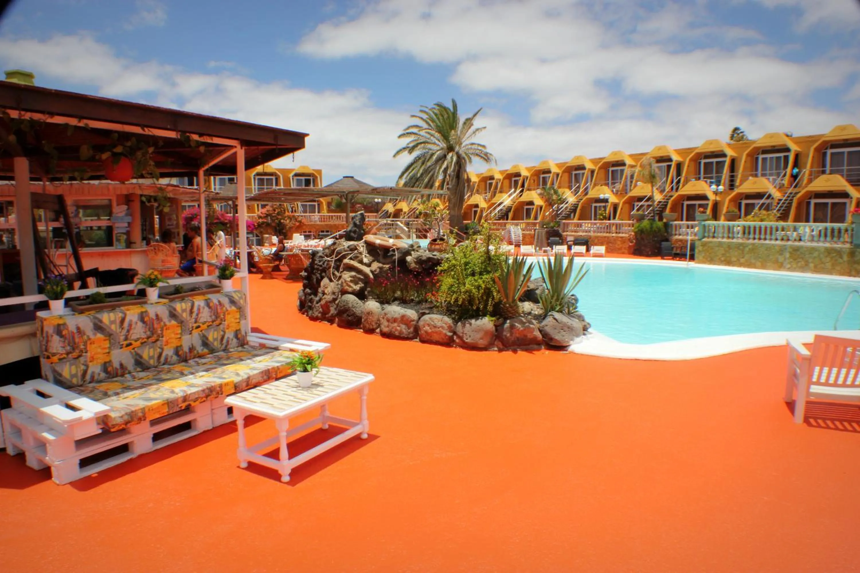 On site in Aparthotel la Piramide