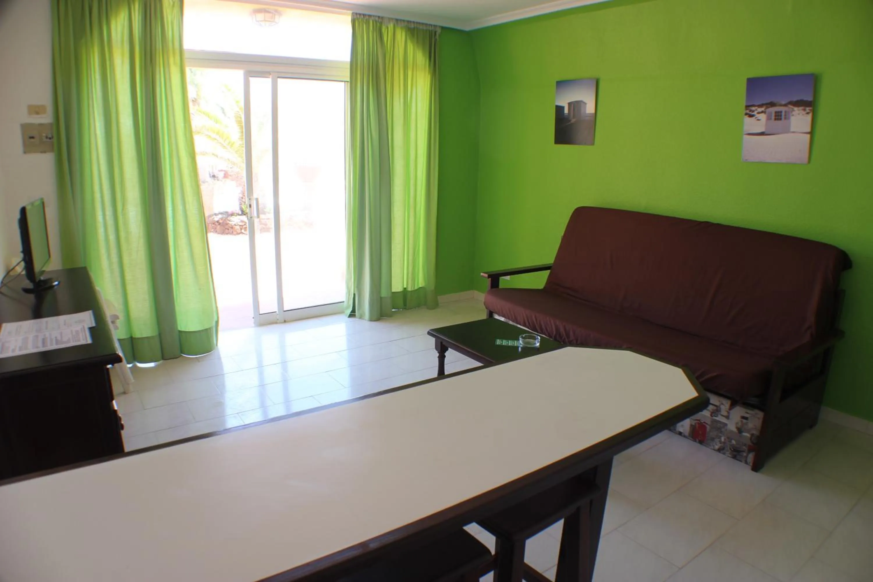 Garden view in Aparthotel la Piramide