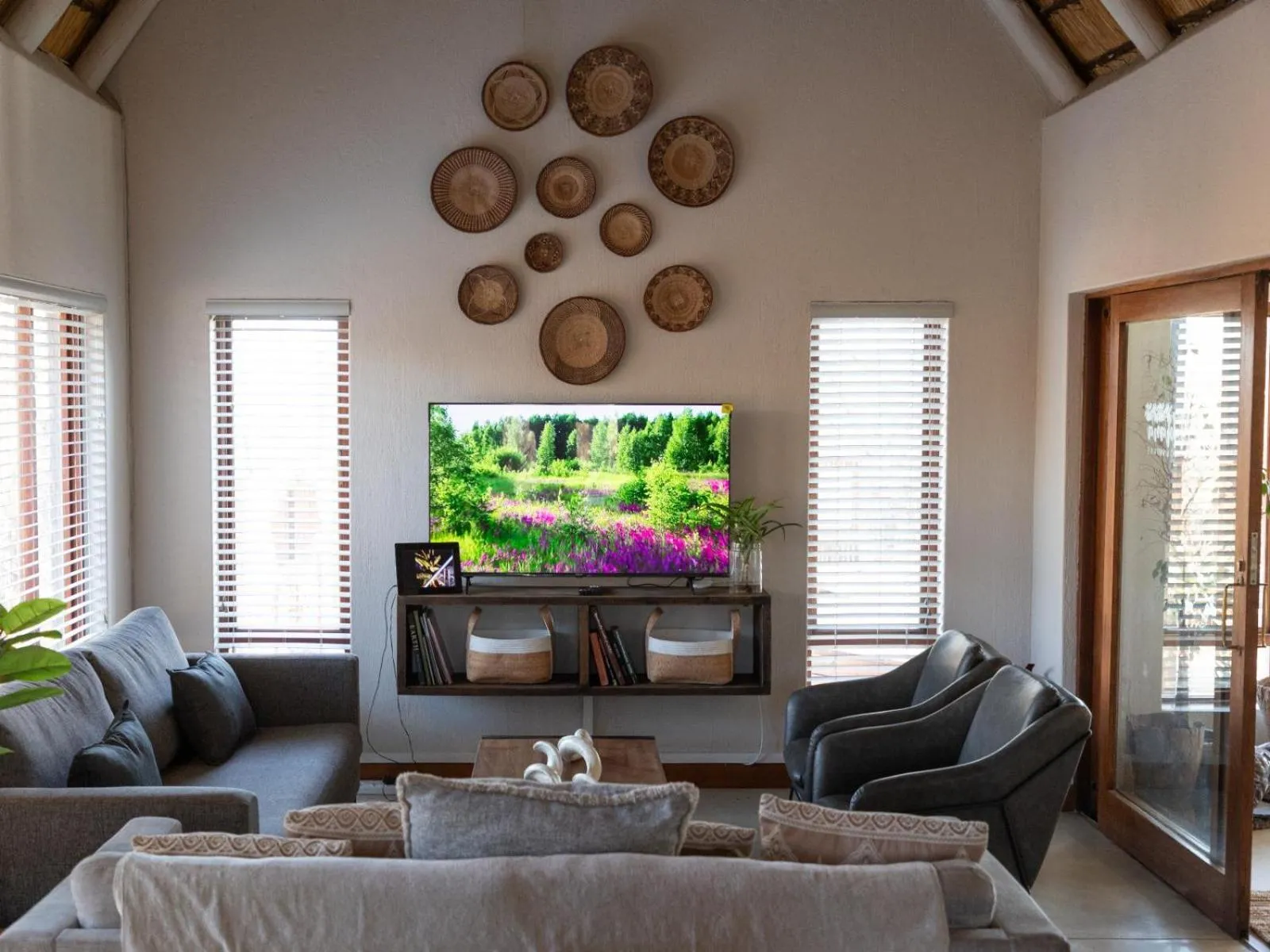 Communal lounge/ TV room in Ntoma House