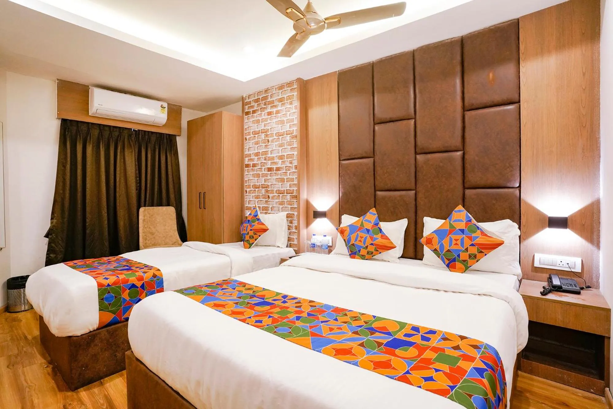 Bed in FabHotel Atithi Residency I - Nr BKC