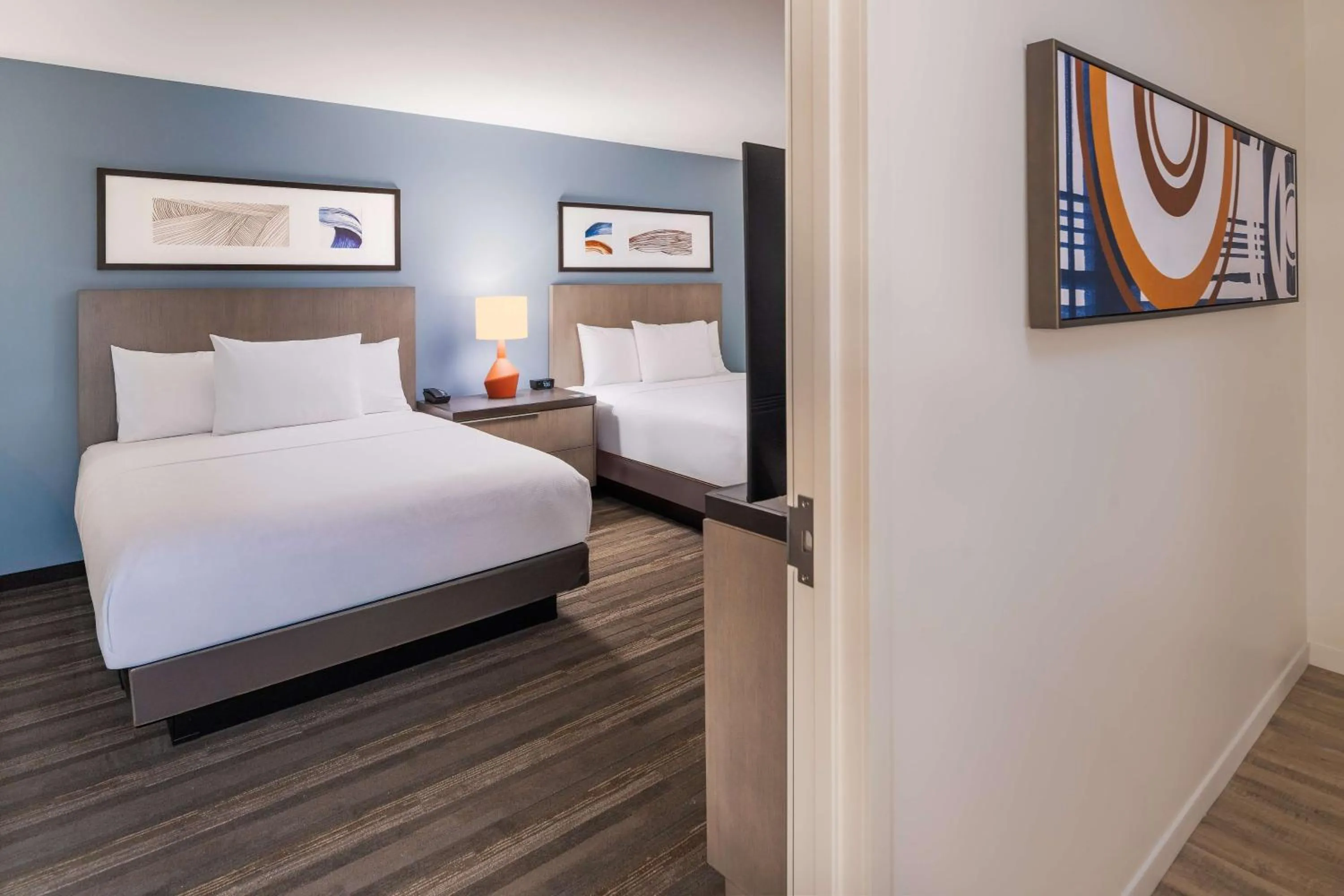 Bedroom, Bed in Hyatt House Auburn Hills/Detroit