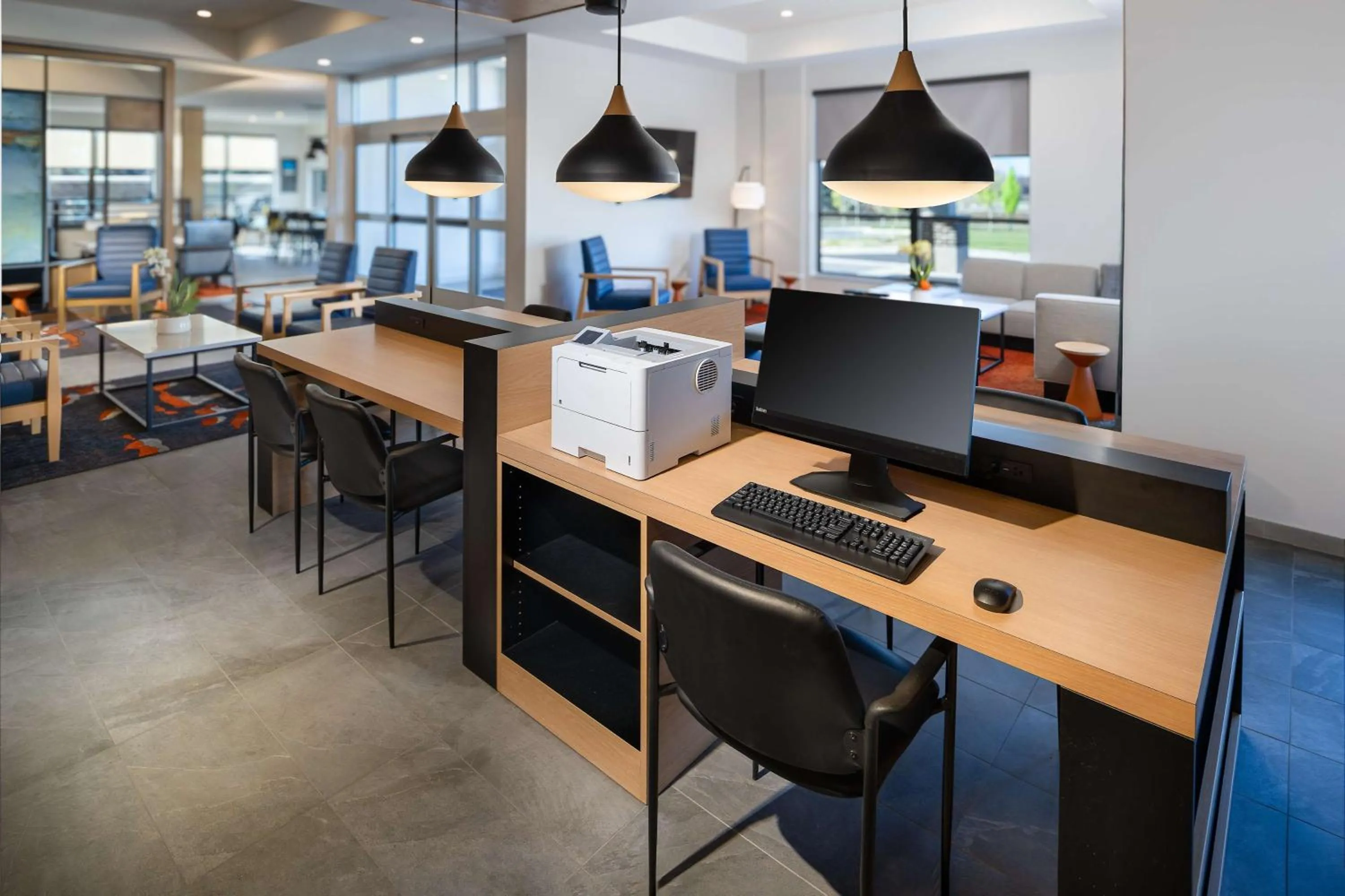 Lobby or reception in Hyatt House Auburn Hills/Detroit