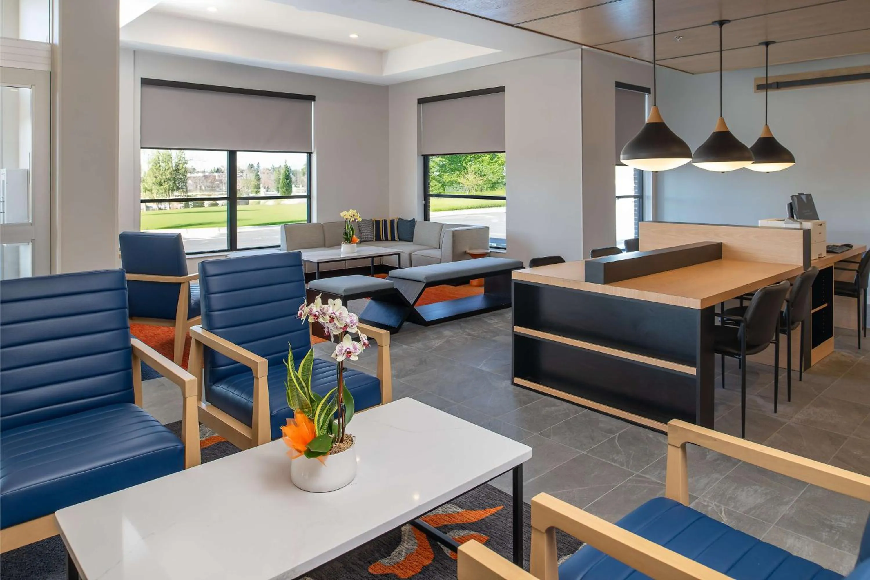 Lobby or reception in Hyatt House Auburn Hills/Detroit