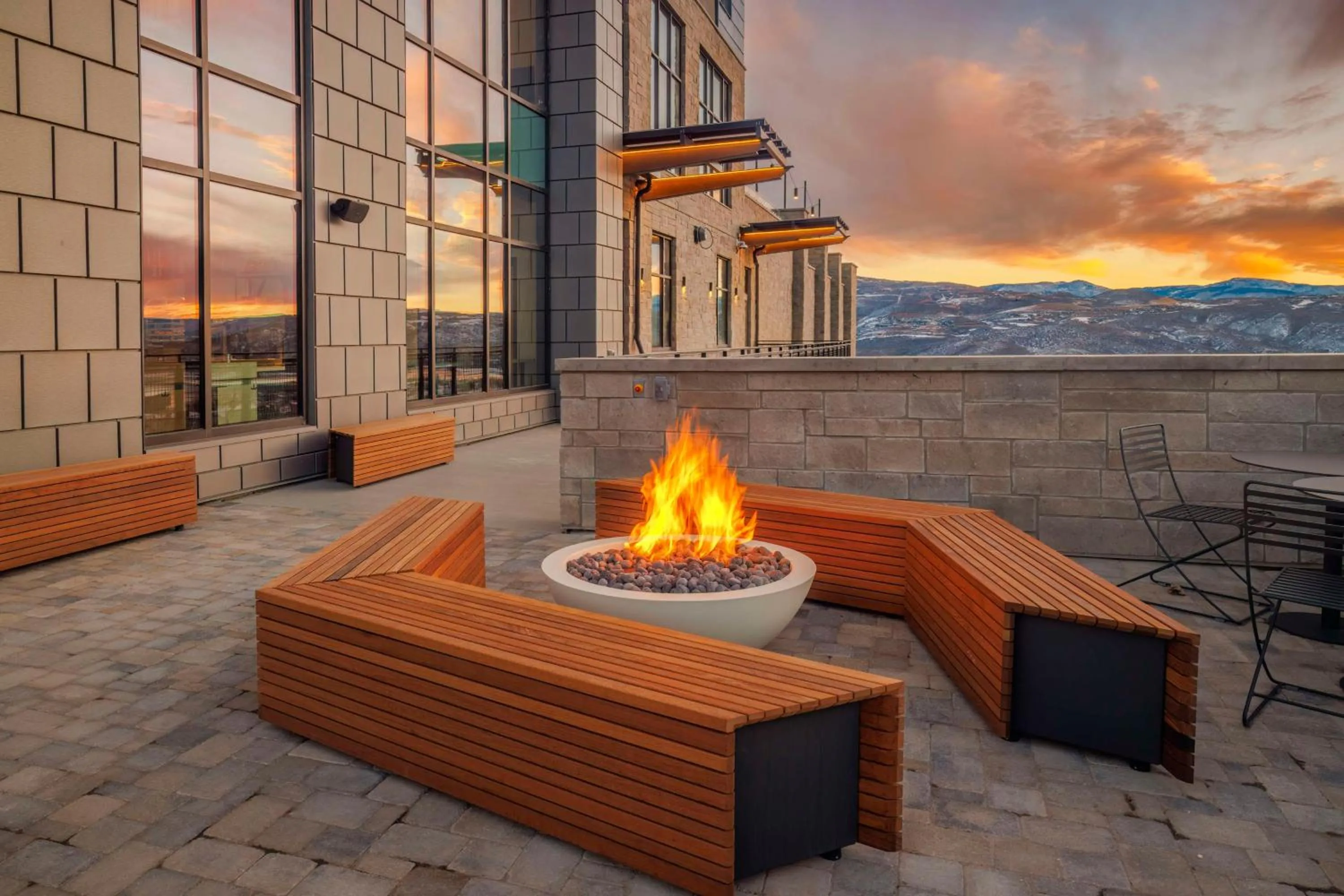 Patio in Residences At Grand Hyatt Deer Valley